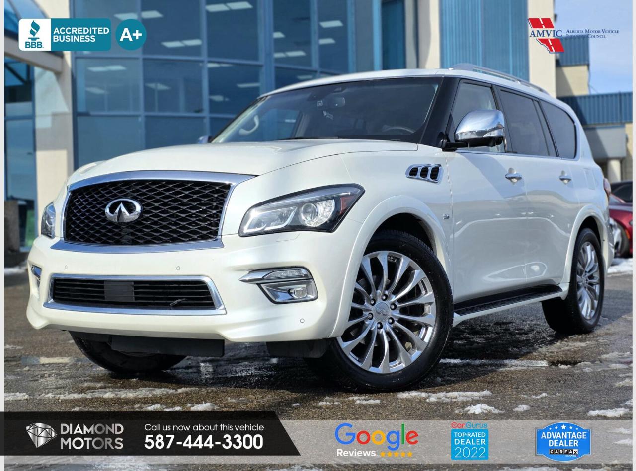 Used 2017 Infiniti QX80 4WD 4dr for sale in Edmonton, AB