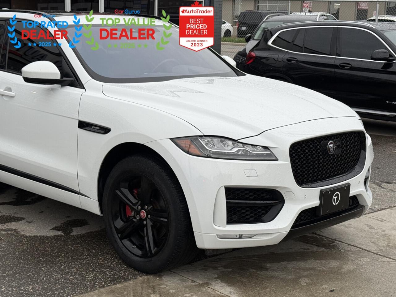 2019 Jaguar F-PACE R-SPORT | HUD | MERIDIAN | RED LEATHER | LOADED Photo3