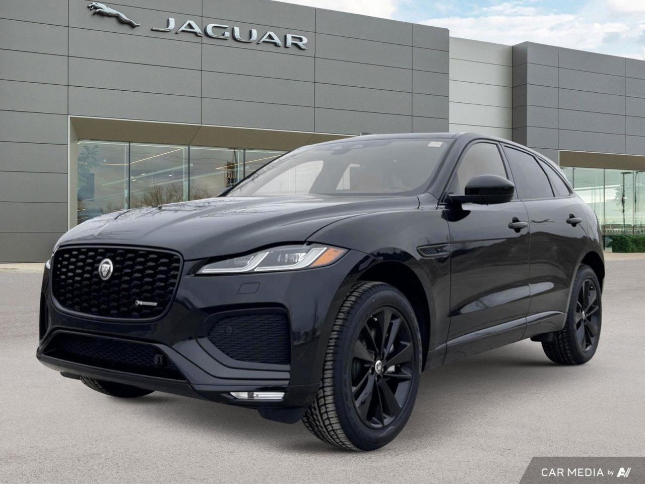 New 2025 Jaguar F-PACE P250 R-Dynamic S Santorini Black for sale in Winnipeg, MB