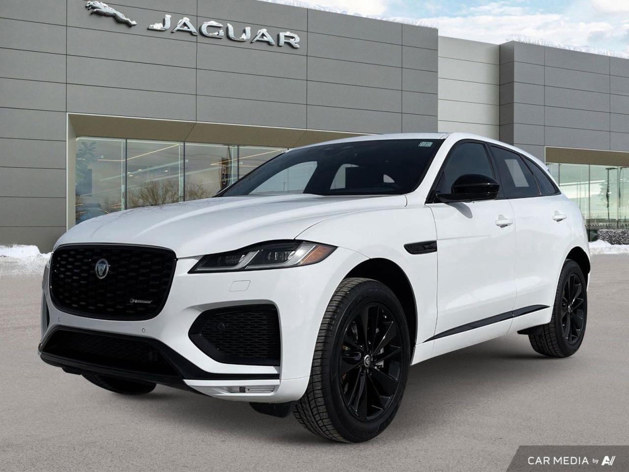 New 2025 Jaguar F-PACE P250 R-Dynamic S Fuji White with Ebony for sale in Winnipeg, MB