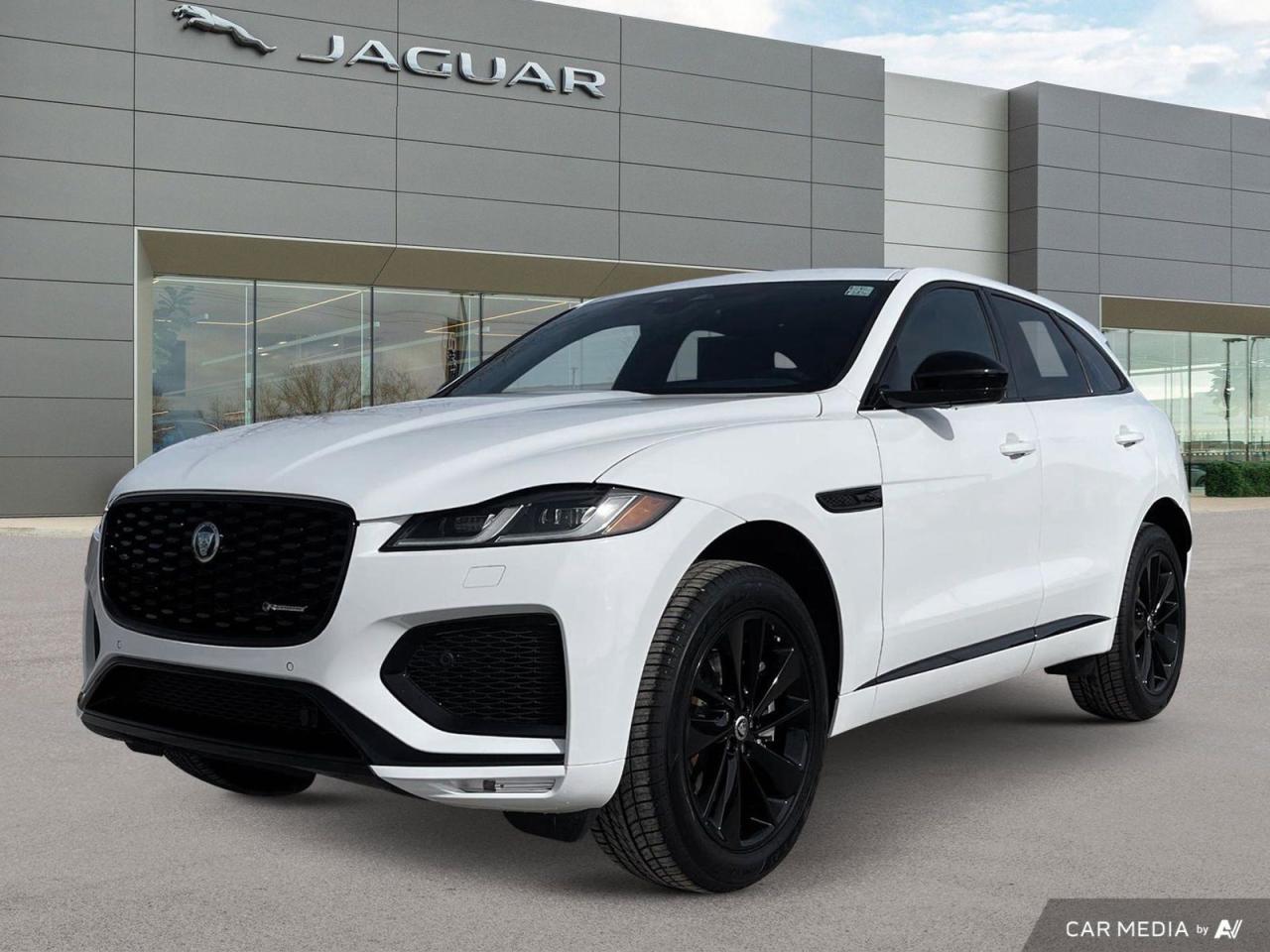 New 2025 Jaguar F-PACE P250 R-Dynamic S Fuji White with Ebony for sale in Winnipeg, MB