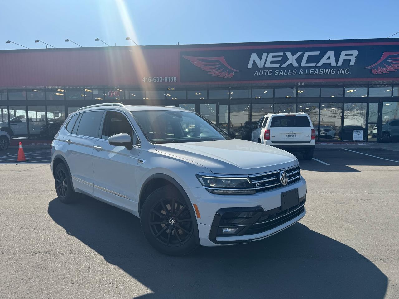 Used 2018 Volkswagen Tiguan HIGHLINE R-LINE AWD LEATHER PANO/ROOF NAVI B/SPOT for sale in North York, ON