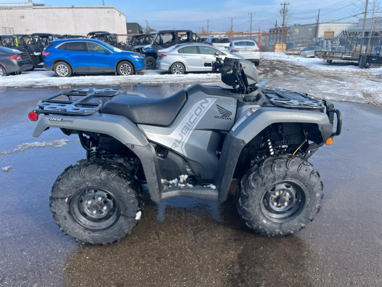 2025 Honda Rubicon 520 $97 B/W - Photo #5