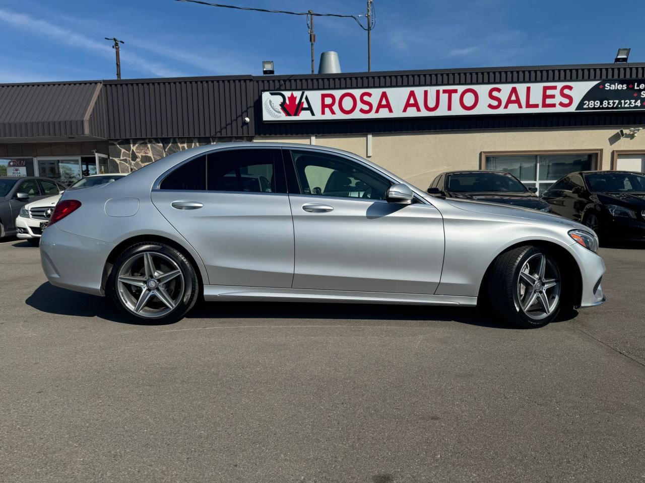 2015 Mercedes-Benz C-Class AUTO AWD NO ACCIDENT NAVI BACKUP CAMERA BLIND SPOT - Photo #8