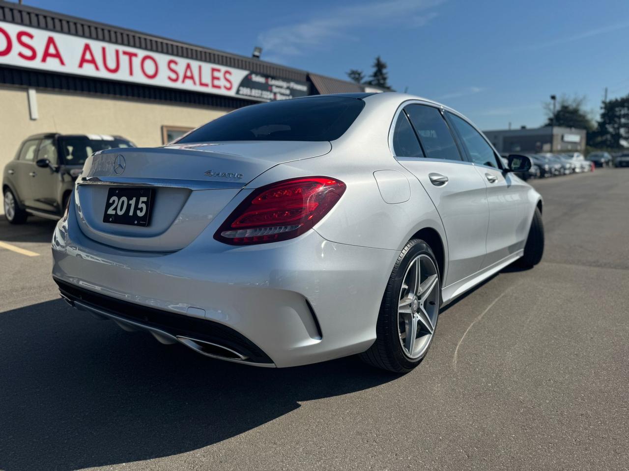 2015 Mercedes-Benz C-Class AUTO AWD NO ACCIDENT NAVI BACKUP CAMERA BLIND SPOT - Photo #7