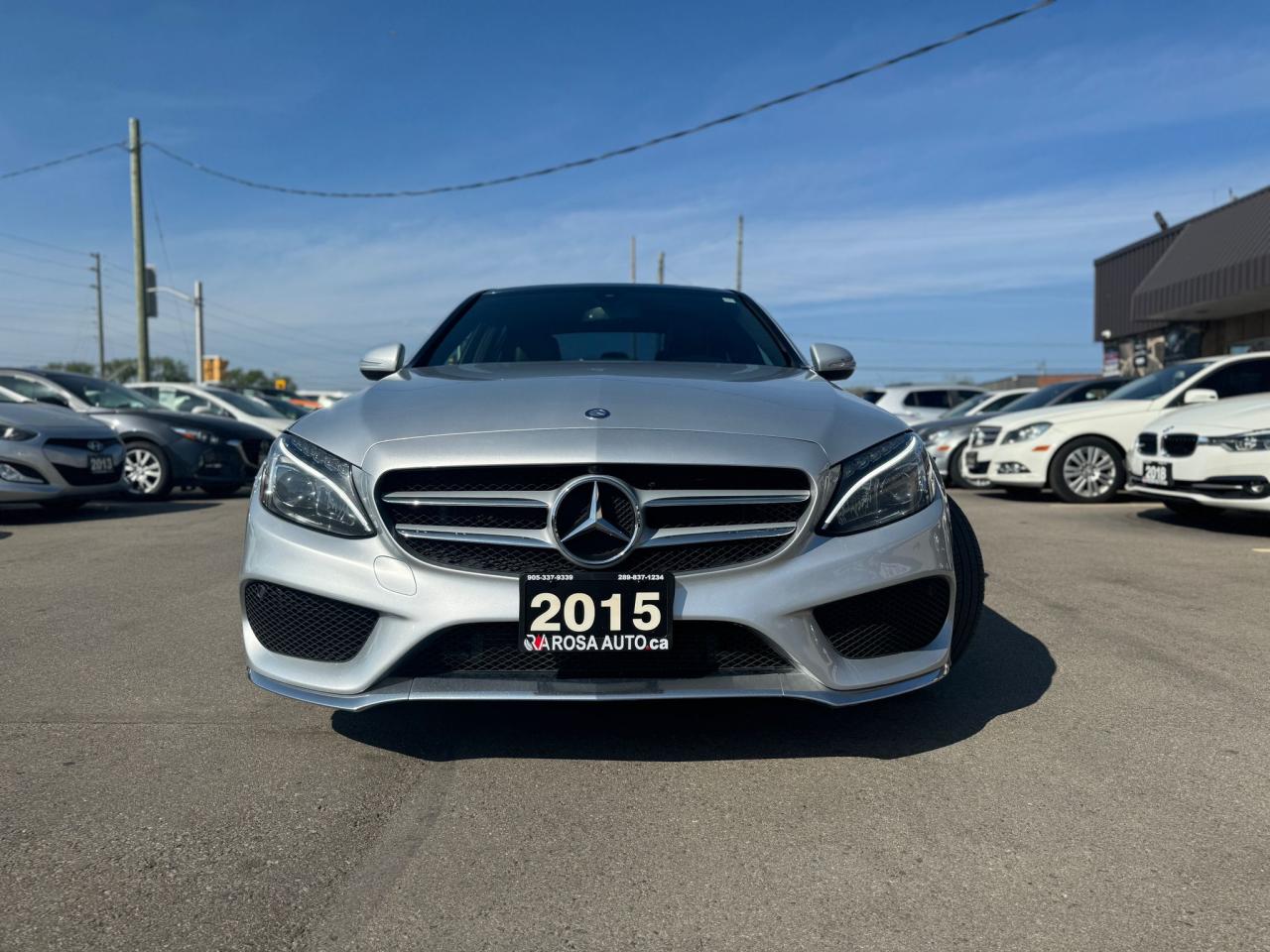 2015 Mercedes-Benz C-Class AUTO AWD NO ACCIDENT NAVI BACKUP CAMERA BLIND SPOT - Photo #2