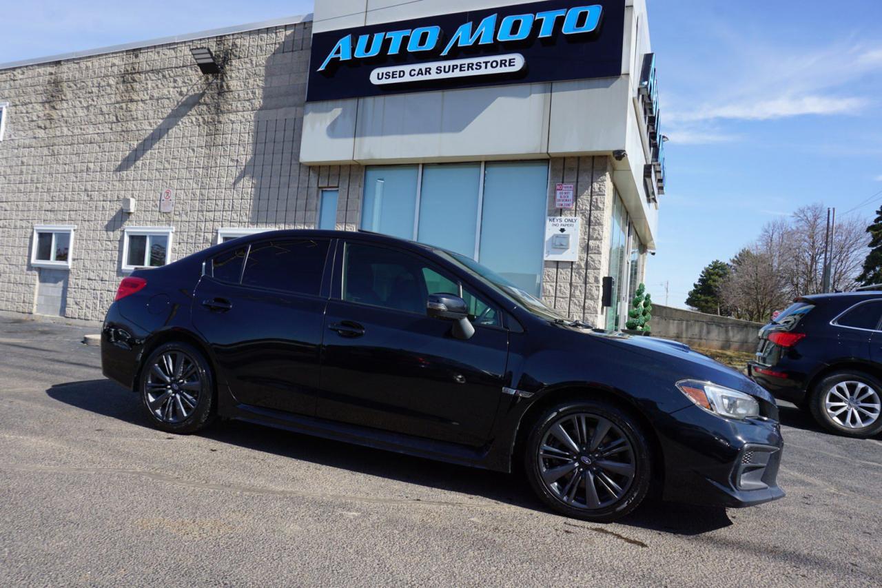 Used 2018 Subaru WRX PREMIUM 6M AWD CERTIFIED CAMERA BLUETOOTH HEATED SEATS SUNROOF CRUISE ALLOYS for sale in Burlington, ON