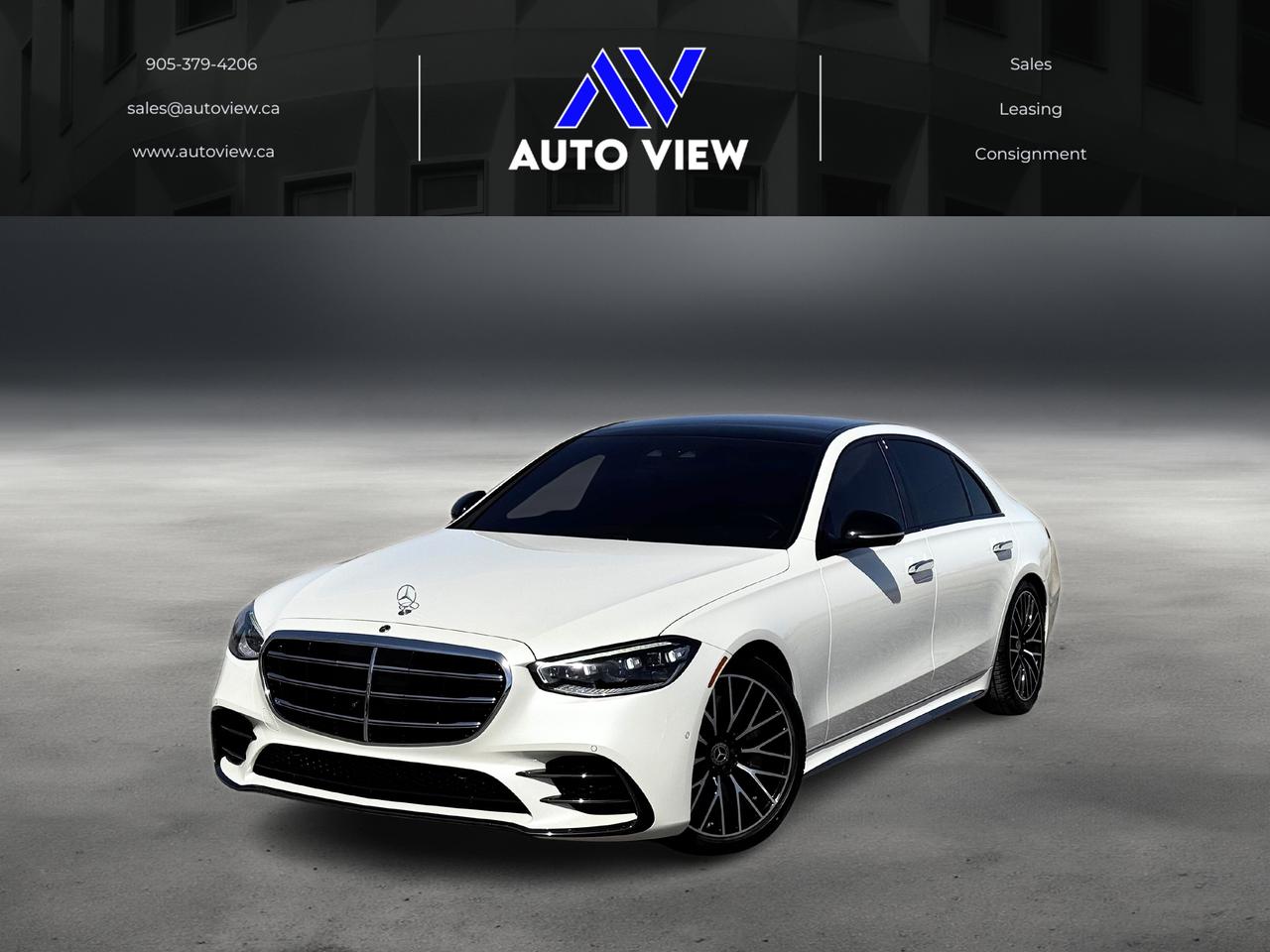 2023 Mercedes-Benz S-Class S 580 **REAR WHEEL STEERING**CLEAN CARFAX**
