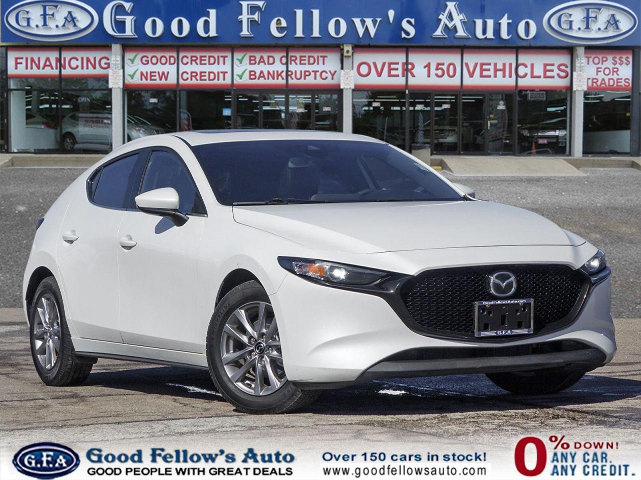 Used 2021 Mazda MAZDA3 GS MODEL, HATCHBACK, SUNROOF, LEATHER SEATS, HEATE for sale in Toronto, ON