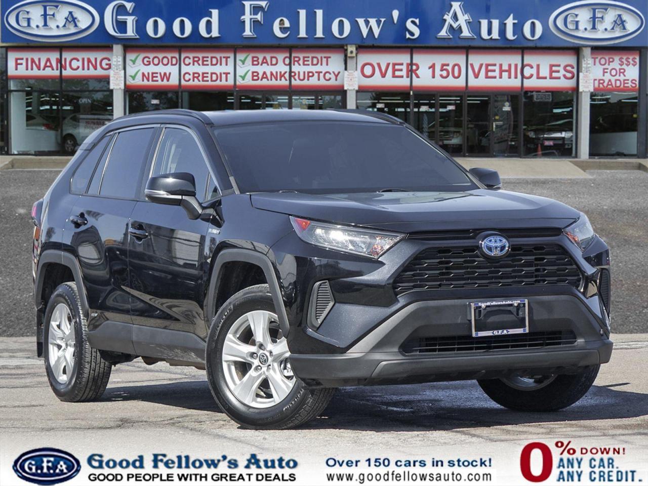 Used 2021 Toyota RAV4 LE MODEL, HYBRID, AWD, ALLOY WHEELS, REARVIEW CAME for sale in Toronto, ON