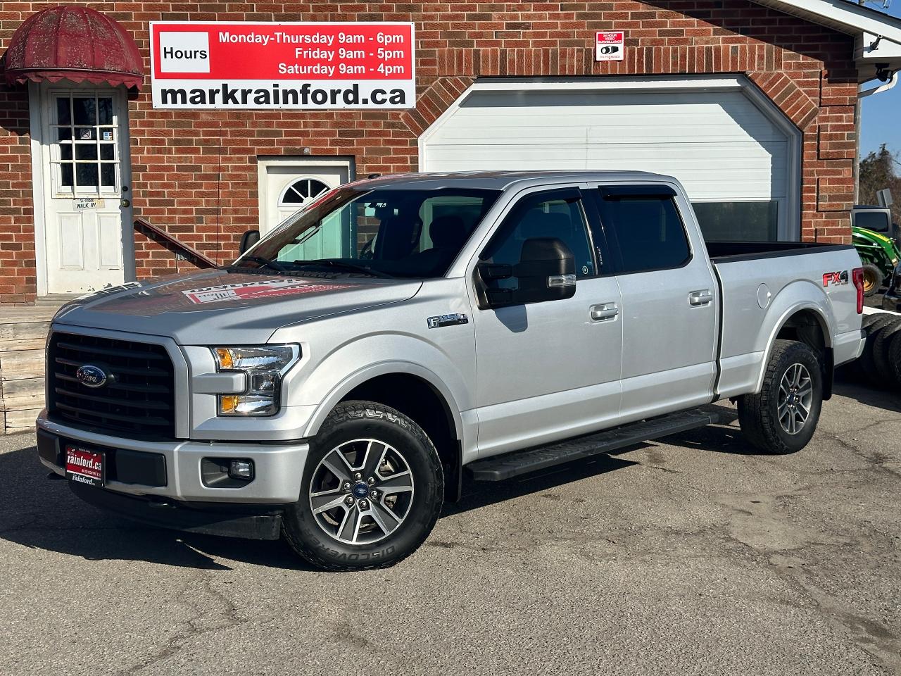 Used 2017 Ford F-150 XLT 5.0 Litre Crew 4x4 HTD Cloth NAV RevCam XM AC for sale in Bowmanville, ON