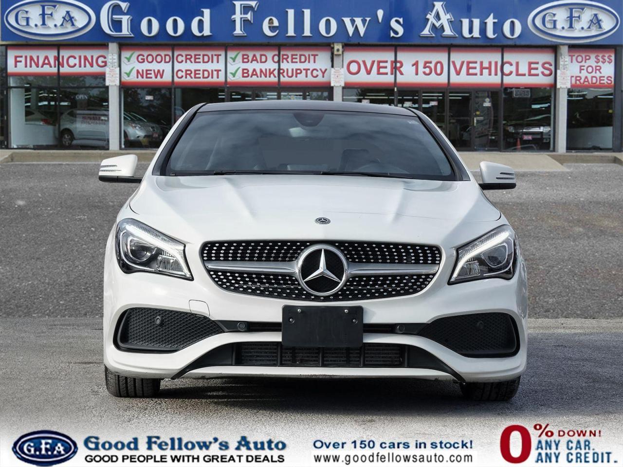 2018 Mercedes-Benz CLA-Class 4MATIC, LEATHER SEATS, PANORAMIC ROOF, NAVIGATION, Photo2