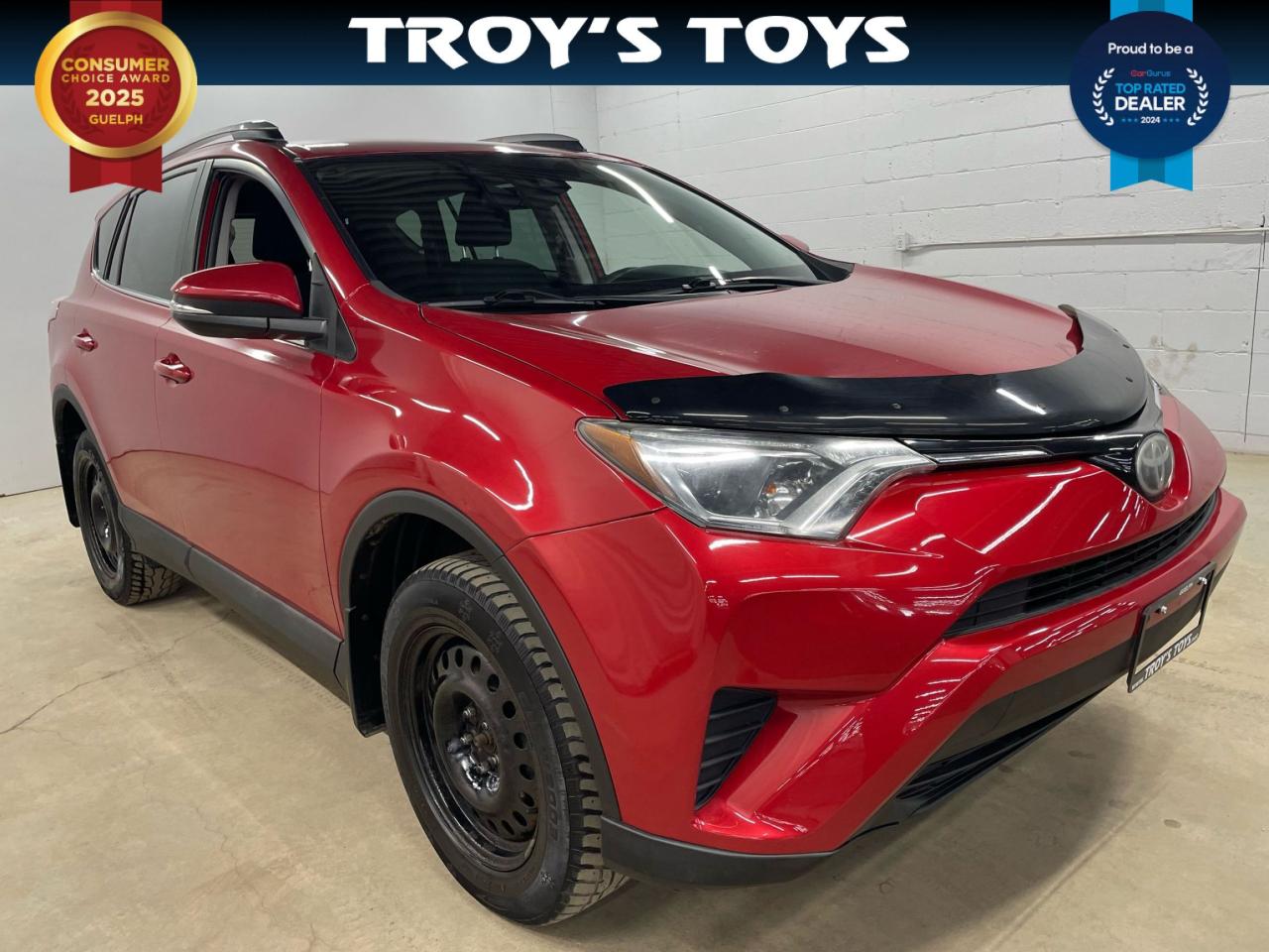 <p data-start=54 data-end=108><strong data-start=54 data-end=108>Drive Into Adventure with this 2017 Toyota RAV4 LE!</strong></p><p data-start=110 data-end=392>Looking for a dependable, stylish, and feature-packed SUV? This 2017 Toyota RAV4 LE is ready to take you wherever life leads. Whether youre running errands around town or exploring new horizons, this compact SUV delivers comfort, performance, and top-tier safety all in one package.</p><p class=MsoNormal>Troys Toys: Guelphs Largest Indoor Showroom - Over 150 pre-owned vehicles and new cargo trailers in stock - All vehicles are certified unless stated AS IS - Carfax reports available for ALL vehicles - Certified vehicles eligible for 3mo. 3yr. warranty (some conditions apply) **Prices do not include sales tax and licensing** Visit us online at www.troystoys.net - Certified Canadian Trailer Company Dealer - - Custom built or stock product available - 3 year manufacturers warranty **Prices do not include sales tax and registration** View the products online at www.canadiantrailercompany.net Financing options available!(see store for details) - Good Credit, Bad Credit, No Credit *SEE STORE FOR DETAILS*</p>