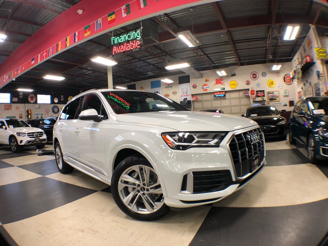 Used 2021 Audi Q7 KOMFORT AWD 7 PASS NAVI LEATHER PAN/ROOF B/SPOT for sale in North York, ON