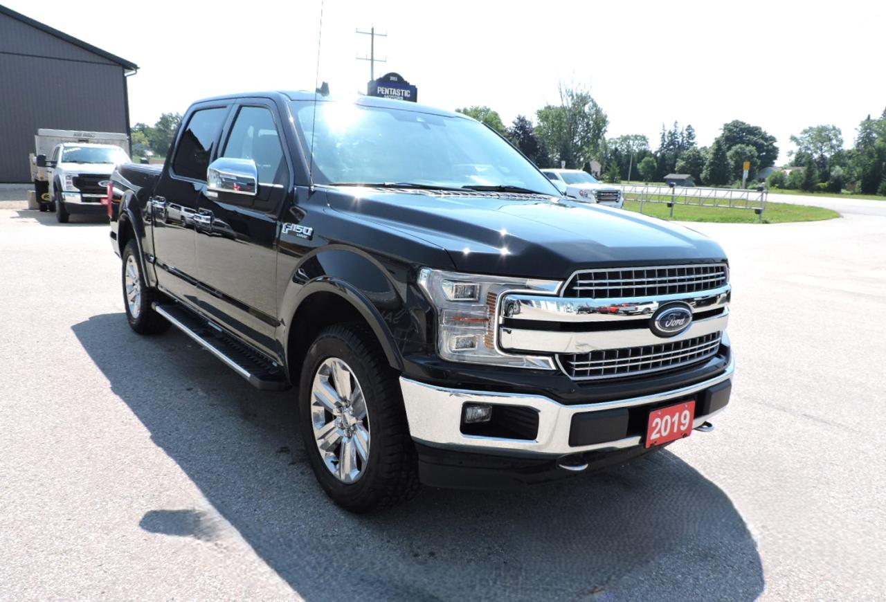 Used 2019 Ford F-150 LARIAT 2.7L 4X4 Leather New Tires Only 74000 KMS for sale in Gorrie, ON