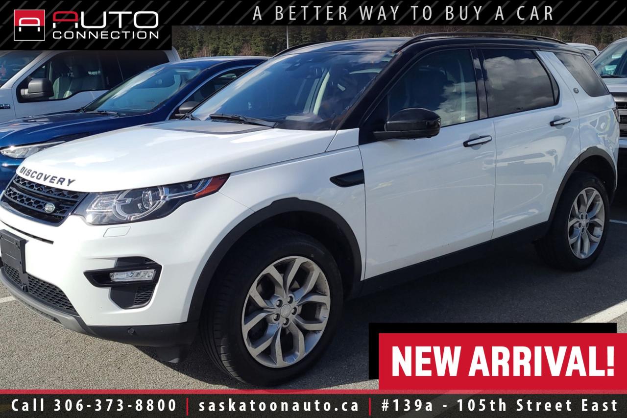 <div><span>Low Kilometers - Accident Free - Regularly Maintained</span><span><br></span><span><br>Experience refined luxury and go-anywhere capability with this stunning <b>2019 Land Rover Discovery Sport HSE Luxury</b>, available now at Saskatoon Auto Connection. Dressed in elegant Fuji White with a striking black contrast roof, it pairs perfectly with the premium Ebony Windsor perforated leather interior. This all-wheel-drive SUV has low kilometers, a clean Carfax report with no accidents, and has been regularly maintained for your peace of mind. Enjoy cutting-edge safety and convenience with the Driver Assist Plus Package, featuring Navigation Pro, lane keep assist with driver condition monitor, traffic sign recognition, emergency braking, and an immersive 17-speaker Meridian surround sound system. The Cold Climate Package adds comfort all year round with cooled and heated front seats, heated rear seats, a heated steering wheel, and a heated windscreen. Whether youre navigating city streets or off-road terrain, this Discovery Sport delivers confident performance and premium comfort. Its sleek design and wealth of features make it the perfect balance of luxury and utility. Dont miss your chance to own this exceptionally equipped and meticulously maintained SUV.<br><br></span><span>Key Features:</span><span><br></span><span><br>- <b>All-Wheel Drive (AWD)</b></span><br><span>- <b>Driver Assist Plus Package!</b></span><br><span>- <b>Cold Climate Package!</b></span><br><span>- Cooled & Heated Front Seats (CCP)</span><br><span>- Heated Rear Seats (CCP)</span><br><span>- Heated Steering Wheel (CCP)</span><br><span>- Adaptive Cruise Control w/ Queue Assist</span><br><span>- Navigation Pro (DAPP)</span><br><span>- Panoramic Moonroof</span><br><span>- Front & Rear Parking Aid</span><br><span>- Rearview Camera</span><br><span>- Lane Keep Assist & Driver Condition Monitor (DAPP)</span><br><span>- Traffic Sign Recognition (DAPP)</span><br><span>- Emergency Braking (DAPP)</span><br><span>- 17-Speaker Meridian Surround Sound System w/ Subwoofer (DAPP)</span><br><span>- Headlight Washers</span><br><span>- Heated Windshield w/ Rain-Sensing Wipers (CCP)</span><br><span>- Black Contrast Roof</span><br><span>- 19-Inch 5 Split-Spoke Style 521 Wheels</span><br><span>- 2.0L Turbo 4-Cylinder Engine<br><br></span><span>Exterior Colour:</span><span> Fuji White</span><br><span>Interior Colour:</span><span> Ebony Perforated Windsor Leather</span><span><br></span><span><br><b>Manufacturers Brochure:</b> </span><a href=https://www.auto-brochures.com/makes/landrover/Discovery%20Sport/Land%20Rover_US%20Discovery%20Sport_2019.pdf target=_blank><span>https://www.auto-brochures.com/makes/landrover/Discovery%20Sport/Land%20Rover_US%20Discovery%20Sport_2019.pdf</span></a><span><br><br></span><span>Unlock a full year of exclusive VIP benefits with your purchase! Enjoy 20% off labour, 25% off tires, free windshield stone chip repairs, and so much more. Visit saskatoonauto.ca for all the details.<br></span><span><br>Honesty Pricing eliminates the haggle hassle by providing you with our lowest possible selling price up front. In fact, it is the lowest price in our market, and we will prove it by disclosing a comprehensive market report of what our competitors are selling similar vehicles for.<br></span><span><br>This vehicle meets our Diamond Certification standard, which begins by selecting only premium quality vehicles and subjecting them to a much more comprehensive inspection process than typical dealerships use. Diamond Certified ensures a clean history, exceptional appearance and problem-free operation.<br></span><span><br>At Saskatoon Auto Connection we sell pre-owned automobiles the way we would like to buy them ourselves. Since 2008, we have been dedicated to providing the highest level of integrity and transparency in our industry, in combination with the highest quality vehicles at the most competitive prices in Saskatchewan. Our friendly staff is ready to positively redefine your expectations of the pre-owned automobile space.</span><span></span></div>