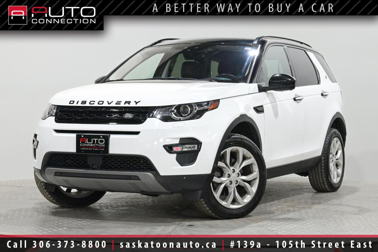 <div><span>Low Kilometers - Accident Free - Regularly Maintained</span><span><br></span><span><br>Experience refined luxury and go-anywhere capability with this stunning <b>2019 Land Rover Discovery Sport HSE Luxury</b>, available now at Saskatoon Auto Connection. Dressed in elegant Fuji White with a striking black contrast roof, it pairs perfectly with the premium Ebony Windsor perforated leather interior. This all-wheel-drive SUV has low kilometers, a clean Carfax report with no accidents, and has been regularly maintained for your peace of mind. Enjoy cutting-edge safety and convenience with the Driver Assist Plus Package, featuring Navigation Pro, lane keep assist with driver condition monitor, traffic sign recognition, emergency braking, and an immersive 17-speaker Meridian surround sound system. The Cold Climate Package adds comfort all year round with cooled and heated front seats, heated rear seats, a heated steering wheel, and a heated windscreen. Whether youre navigating city streets or off-road terrain, this Discovery Sport delivers confident performance and premium comfort. Its sleek design and wealth of features make it the perfect balance of luxury and utility. Dont miss your chance to own this exceptionally equipped and meticulously maintained SUV.<br><br></span><span>Key Features:</span><span><br></span><span><br>- <b>All-Wheel Drive (AWD)</b></span><br><span>- <b>Driver Assist Plus Package!</b></span><br><span>- <b>Cold Climate Package!</b></span><br><span>- Cooled & Heated Front Seats (CCP)</span><br><span>- Heated Rear Seats (CCP)</span><br><span>- Heated Steering Wheel (CCP)</span><br><span>- Adaptive Cruise Control w/ Queue Assist</span><br><span>- Navigation Pro (DAPP)</span><br><span>- Panoramic Moonroof</span><br><span>- Front & Rear Parking Aid</span><br><span>- Rearview Camera</span><br><span>- Lane Keep Assist & Driver Condition Monitor (DAPP)</span><br><span>- Traffic Sign Recognition (DAPP)</span><br><span>- Emergency Braking (DAPP)</span><br><span>- 17-Speaker Meridian Surround Sound System w/ Subwoofer (DAPP)</span><br><span>- Headlight Washers</span><br><span>- Heated Windshield w/ Rain-Sensing Wipers (CCP)</span><br><span>- Black Contrast Roof</span><br><span>- 19-Inch 5 Split-Spoke Style 521 Wheels</span><br><span>- 2.0L Turbo 4-Cylinder Engine<br><br></span><span>Exterior Colour:</span><span> Fuji White</span><br><span>Interior Colour:</span><span> Ebony Perforated Windsor Leather</span><span><br></span><span><br><b>Manufacturers Brochure:</b> </span><a href=https://www.auto-brochures.com/makes/landrover/Discovery%20Sport/Land%20Rover_US%20Discovery%20Sport_2019.pdf target=_blank><span>https://www.auto-brochures.com/makes/landrover/Discovery%20Sport/Land%20Rover_US%20Discovery%20Sport_2019.pdf</span></a><span><br><br></span><span>Unlock a full year of exclusive VIP benefits with your purchase! Enjoy 20% off labour, 25% off tires, free windshield stone chip repairs, and so much more. Visit saskatoonauto.ca for all the details.<br></span><span><br>Honesty Pricing eliminates the haggle hassle by providing you with our lowest possible selling price up front. In fact, it is the lowest price in our market, and we will prove it by disclosing a comprehensive market report of what our competitors are selling similar vehicles for.<br></span><span><br>This vehicle meets our Diamond Certification standard, which begins by selecting only premium quality vehicles and subjecting them to a much more comprehensive inspection process than typical dealerships use. Diamond Certified ensures a clean history, exceptional appearance and problem-free operation.<br></span><span><br>At Saskatoon Auto Connection we sell pre-owned automobiles the way we would like to buy them ourselves. Since 2008, we have been dedicated to providing the highest level of integrity and transparency in our industry, in combination with the highest quality vehicles at the most competitive prices in Saskatchewan. Our friendly staff is ready to positively redefine your expectations of the pre-owned automobile space.</span><span></span></div>