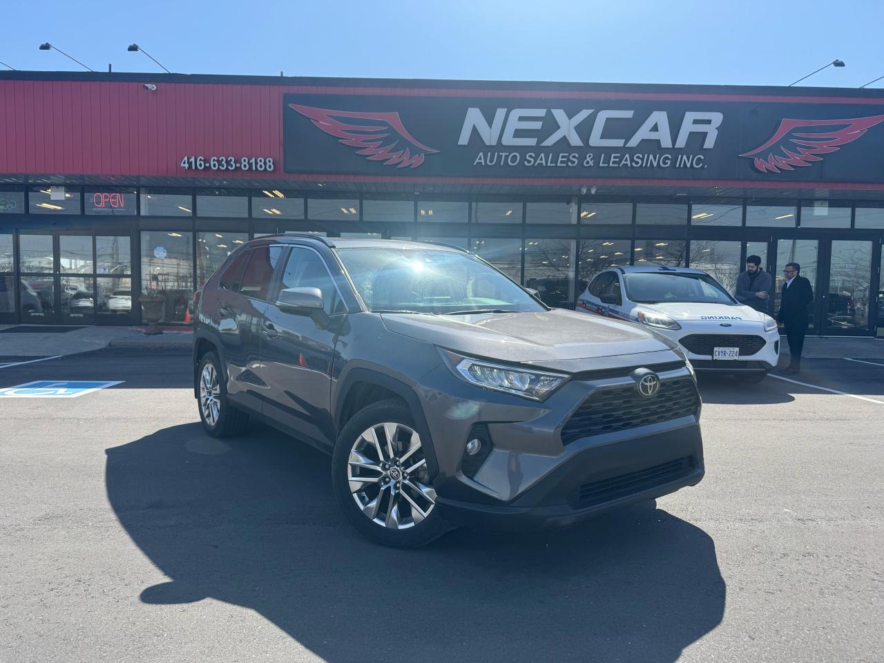 Used 2021 Toyota RAV4 XLE AWD LEATHER SUNROOF NAV L/ASSIST B/SPOT CAMERA for sale in North York, ON