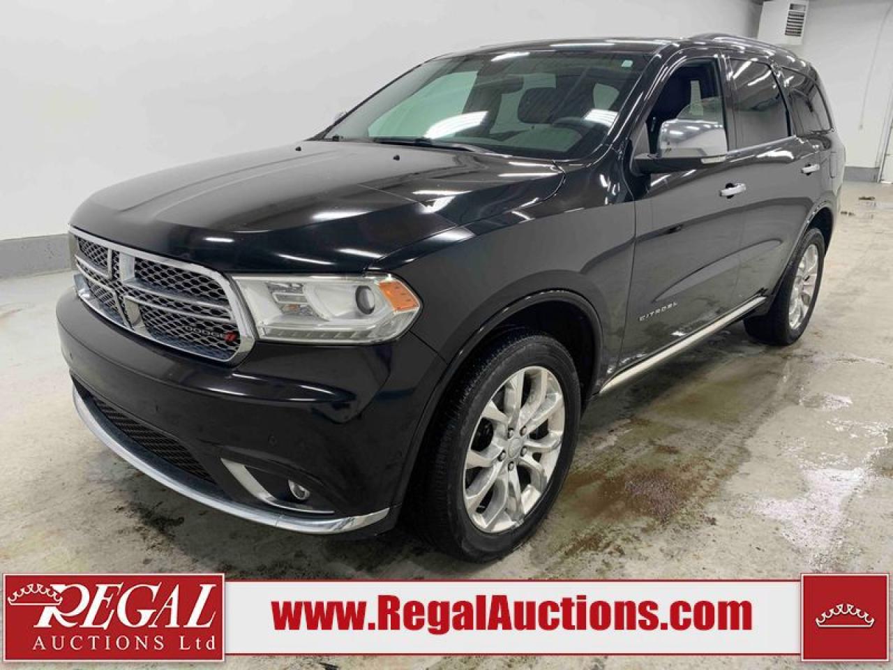 Used 2018 Dodge Durango Citadel for sale in Calgary, AB