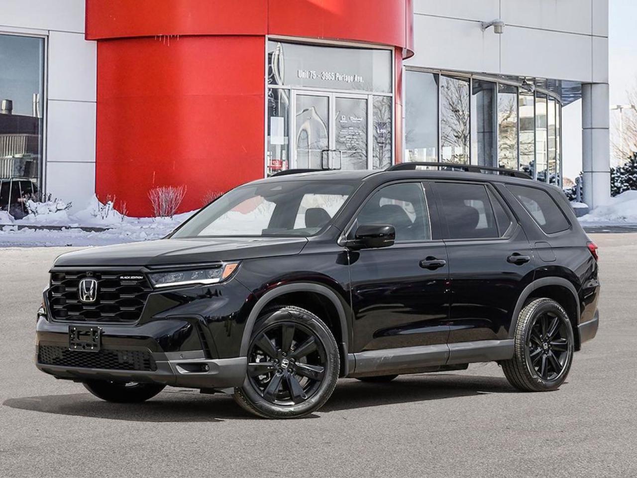 New 2025 Honda Pilot Black Edition In Stock | Take me home today! for sale in Winnipeg, MB