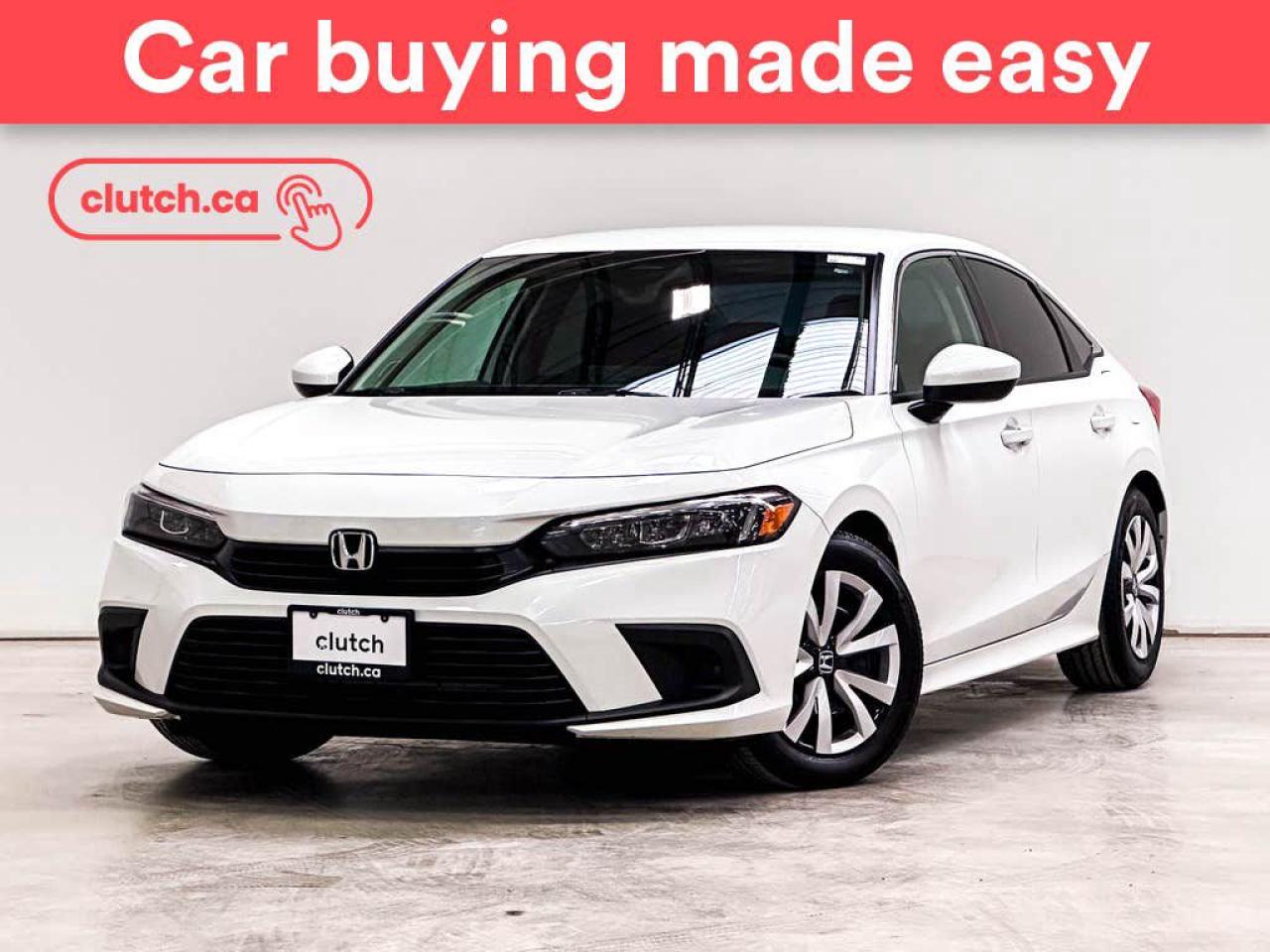 Used 2023 Honda Civic LX w/ Apple CarPlay, Heated Front Seats, Rearview Cam for sale in Toronto, ON