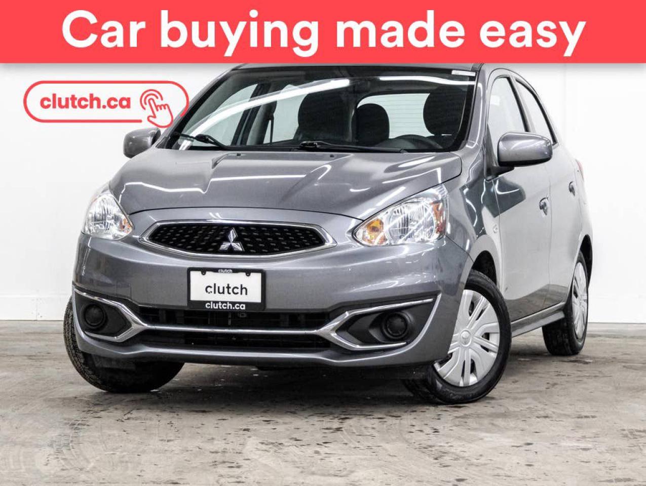 Used 2019 Mitsubishi Mirage ES Plus w/ Apple CarPlay & Android Auto, Rearview Cam, Cruise Control for sale in Toronto, ON