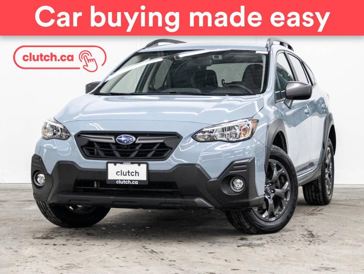 Used 2022 Subaru XV Crosstrek Outdoor AWD w/ Eyesight  w/ Apple CarPlay & Android Auto, Rearview Cam, Cruise Control for sale in Toronto, ON