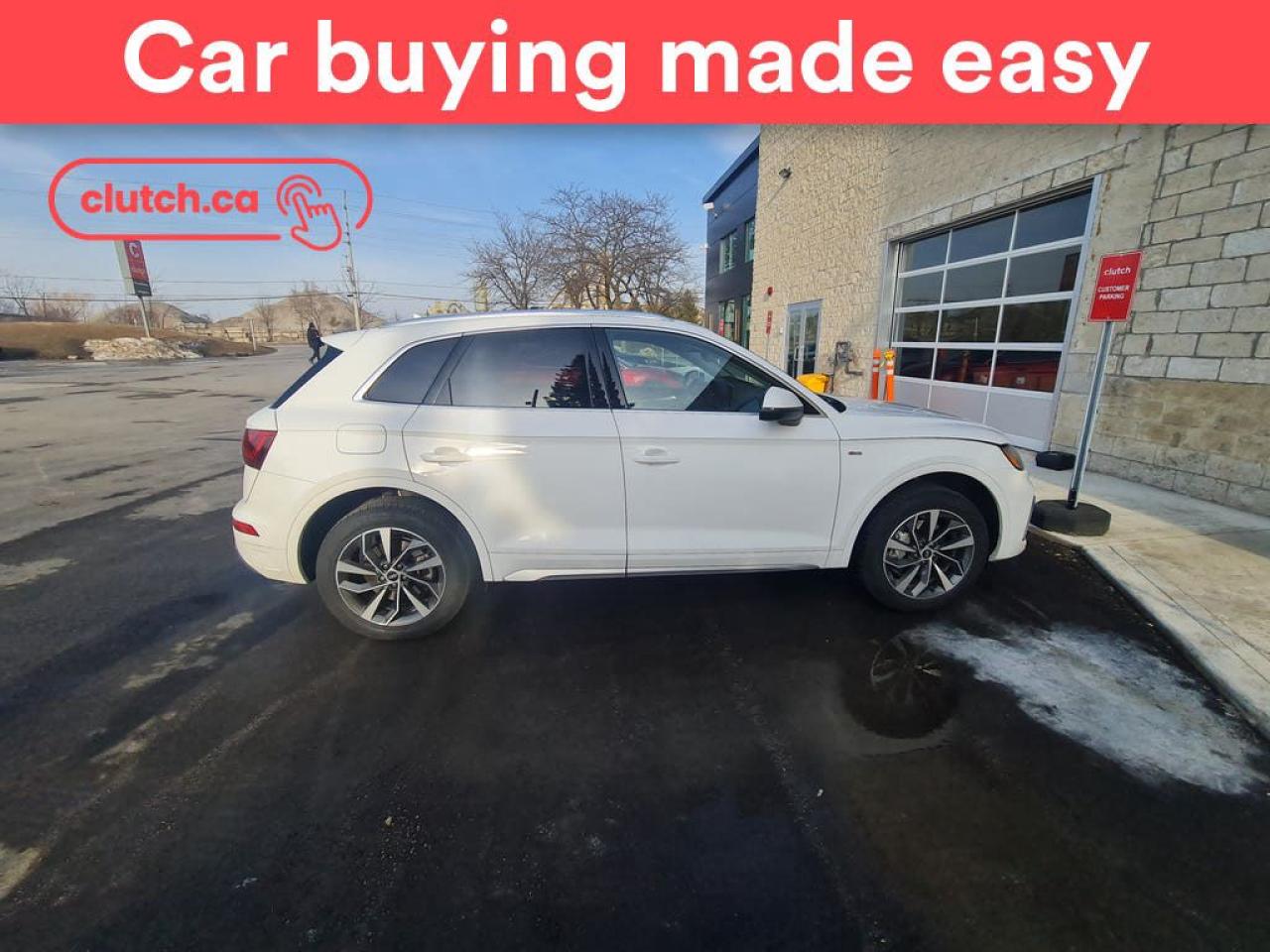 Used 2021 Audi Q5 45 Progressiv AWD w/ Apple CarPlay, Heated Front Seats, Rearview Cam for sale in Toronto, ON