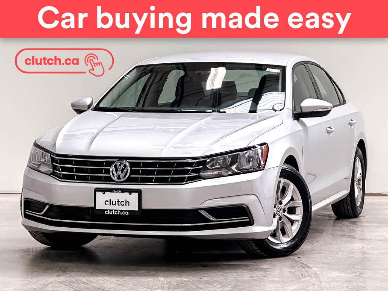 Used 2018 Volkswagen Passat Trendline + w/ Apple CarPlay, Heated Front Seats, Rearview Cam for sale in Toronto, ON