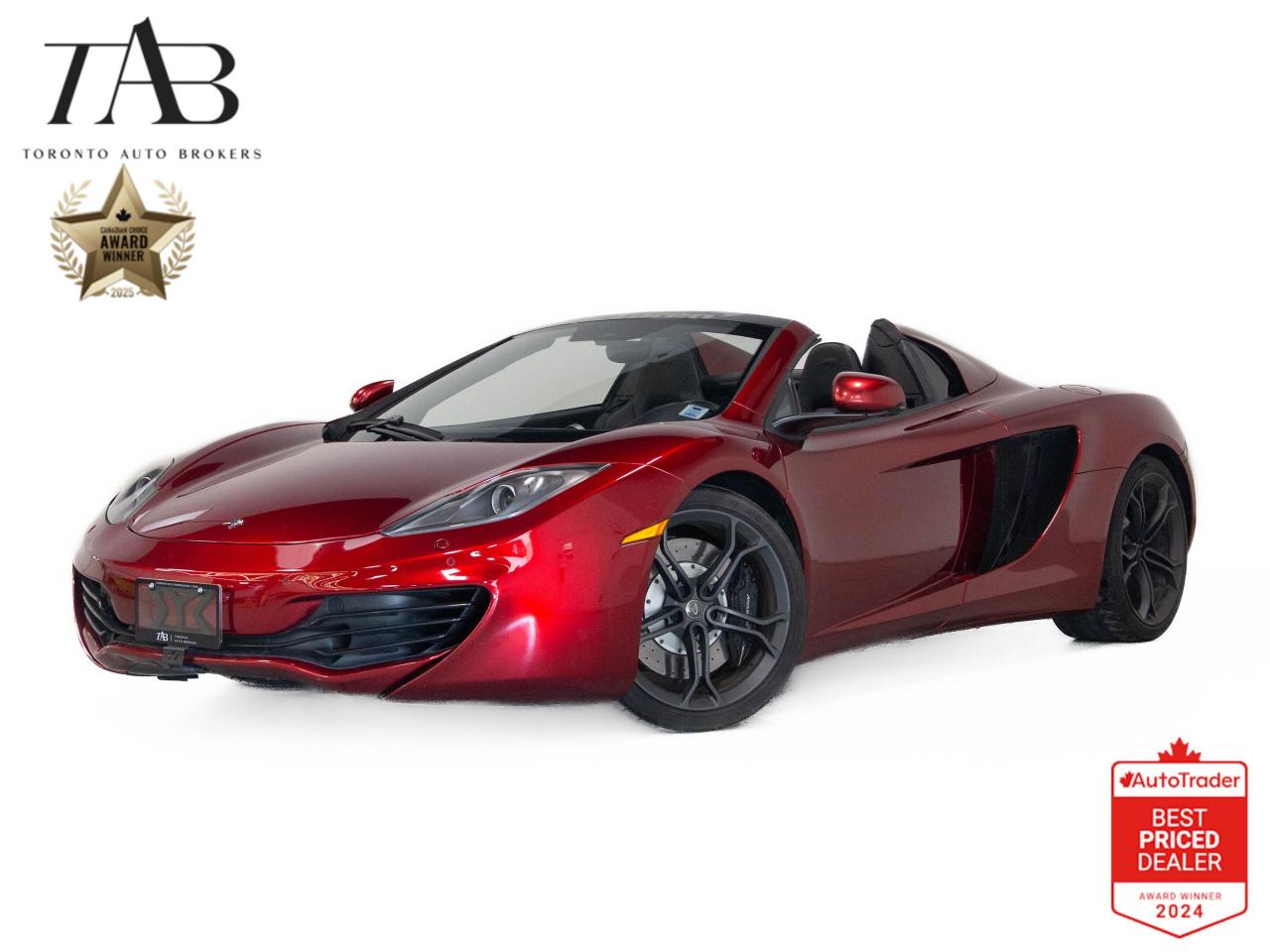 Used 2014 McLaren 12C CONVERTIBLE | SPIDER | ROADSTER | CARBON TRIM for sale in Vaughan, ON