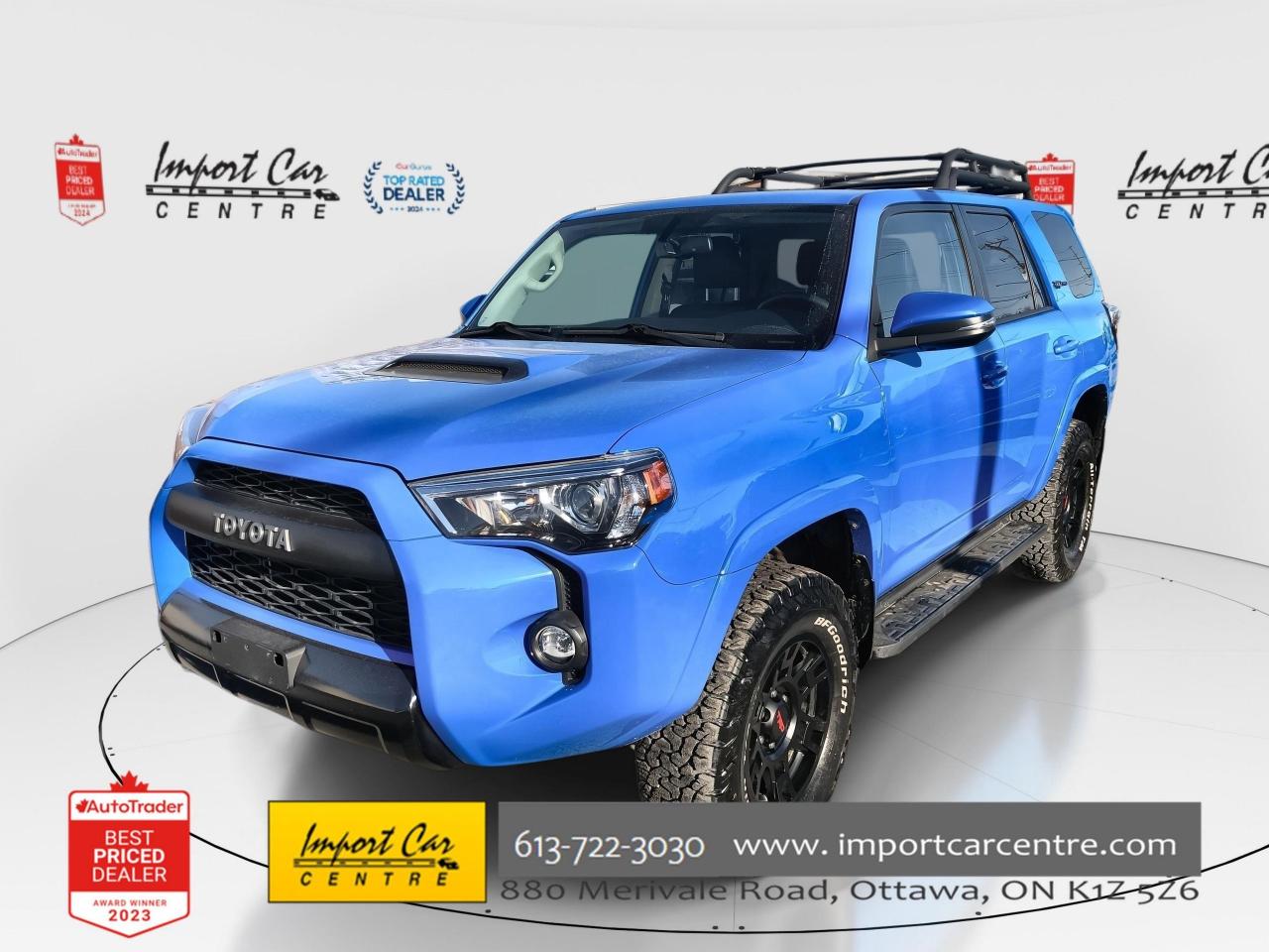 Used 2019 Toyota 4Runner SR5 TRD PRO!!!  ONLY 105KKMS!!  SOFTEX, NAVI, ROOF for sale in Ottawa, ON