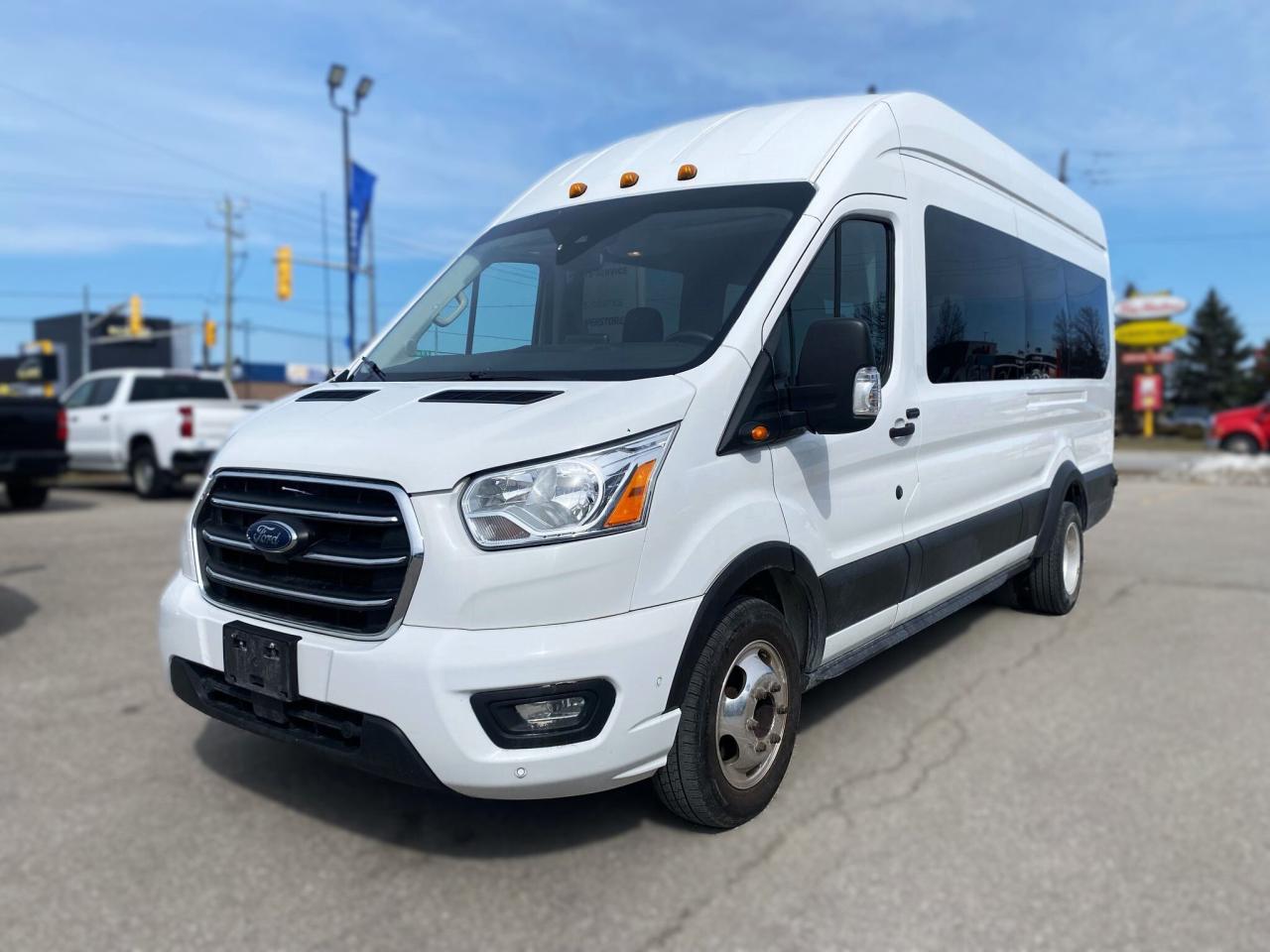 Used 2020 Ford Transit Passenger Wagon XL ~15-Passenger ~Nav ~Camera ~Heated Seats for sale in Barrie, ON