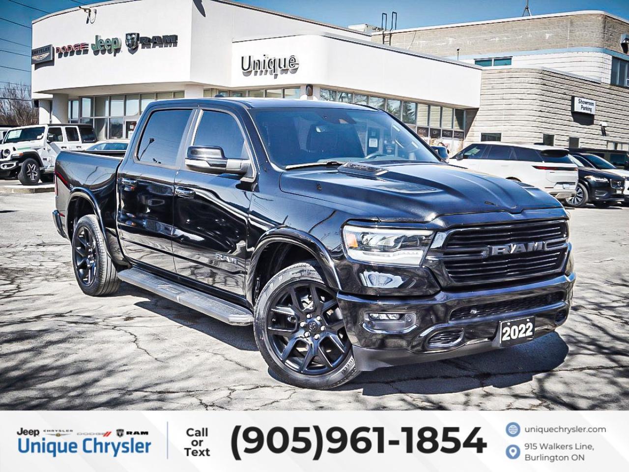 Used 2022 RAM 1500 Laramie 4x4 Crew Cab 5'7  Box for sale in Burlington, ON