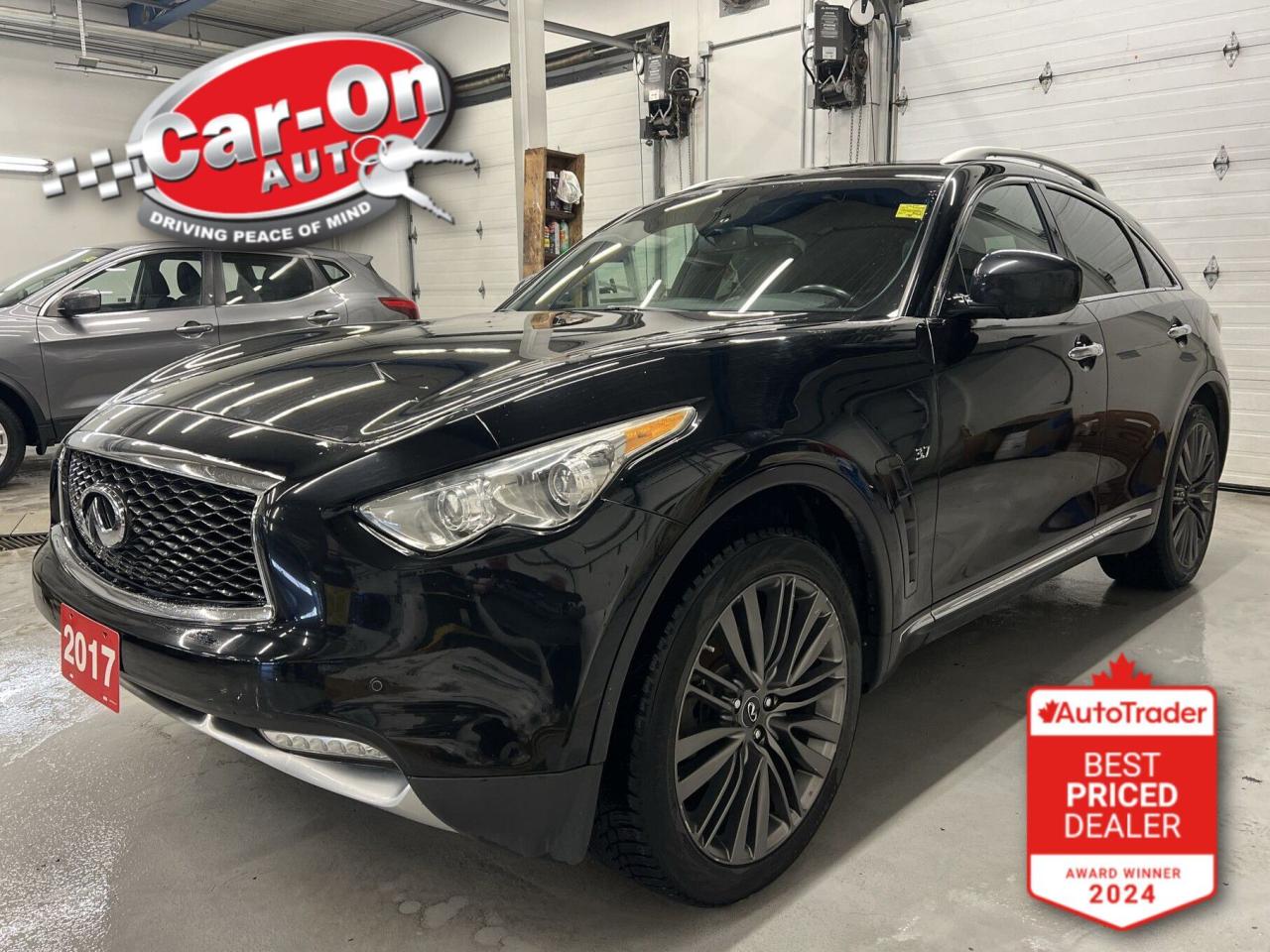 Used 2017 Infiniti QX70 LIMITED TECH AWD |325 HP |360 CAM | ADAPT. CRUISE for sale in Ottawa, ON