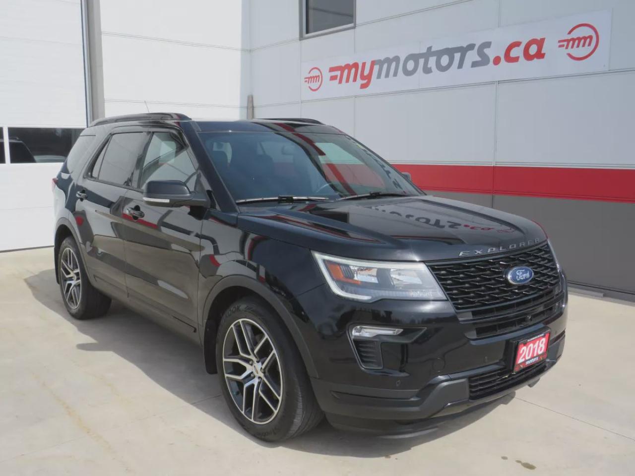 ** 2018 Ford Explorer Sport **      *** VEHICLE COMES CERTIFIED/DETAILED *** NO HIDDEN FEES *** FINANCING OPTIONS AVAILABLE - WE DEAL WITH ALL MAJOR BANKS JUST LIKE BIG BRAND DEALERS!! ***    HOURS: MONDAY - WEDNESDAY & FRIDAY 8:00AM-5:00PM - THURSDAY 8:00AM-7:00PM - SATURDAY 8:00AM-1:00PM  ADDRESS: 7 ROUSE STREET W, TILLSONBURG, N4G 5T5