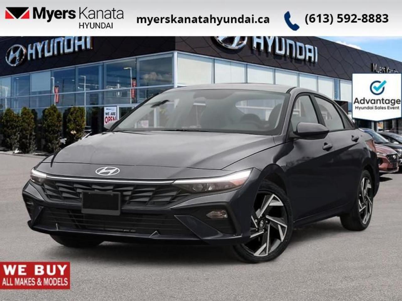 New 2025 Hyundai Elantra Preferred  - Remote Start - $105.44 /Wk for sale in Kanata, ON