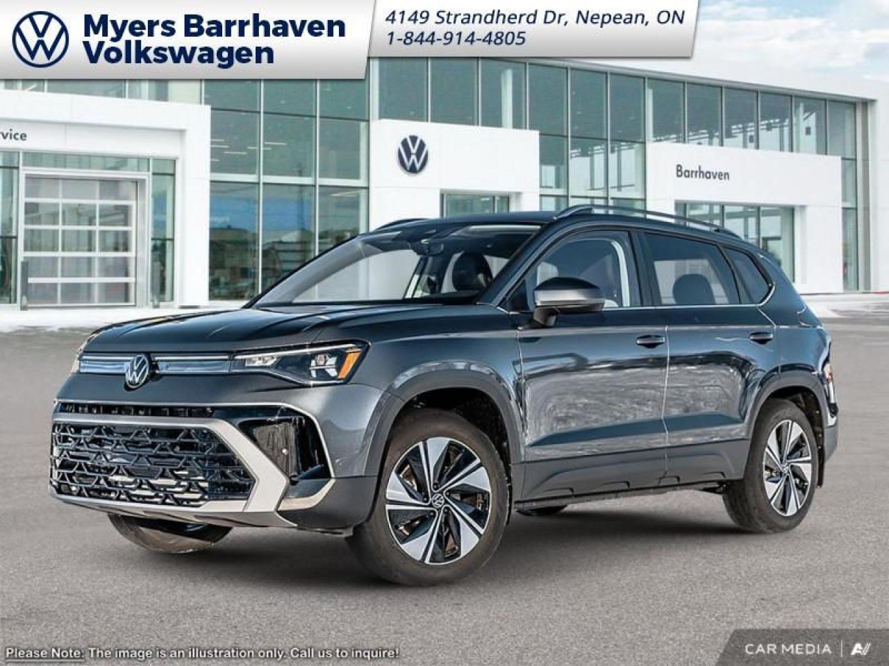 New 2025 Volkswagen Taos Highline  - Leather Seats for sale in Nepean, ON