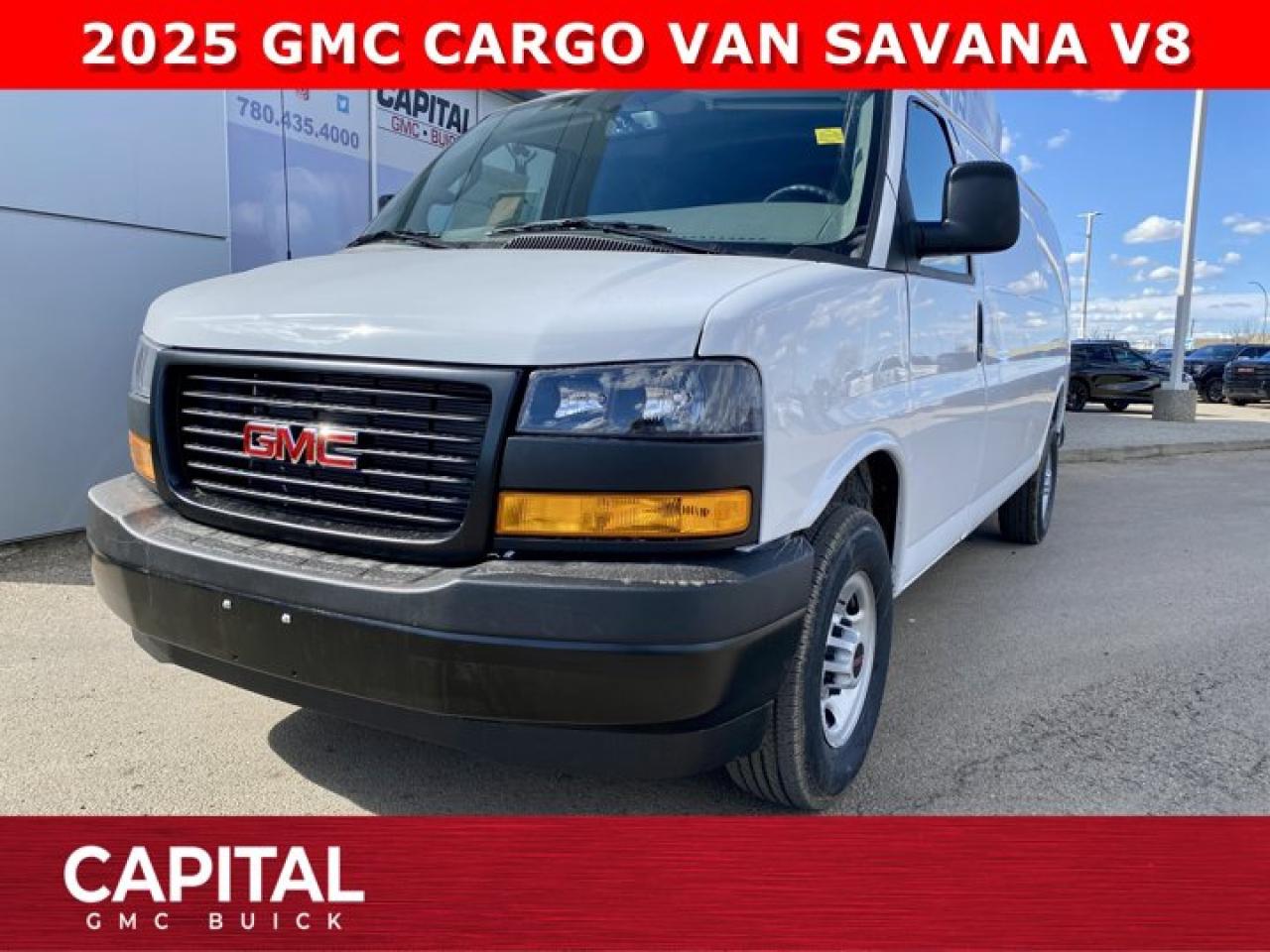 New 2025 GMC Savana Cargo Van for sale in Edmonton, AB