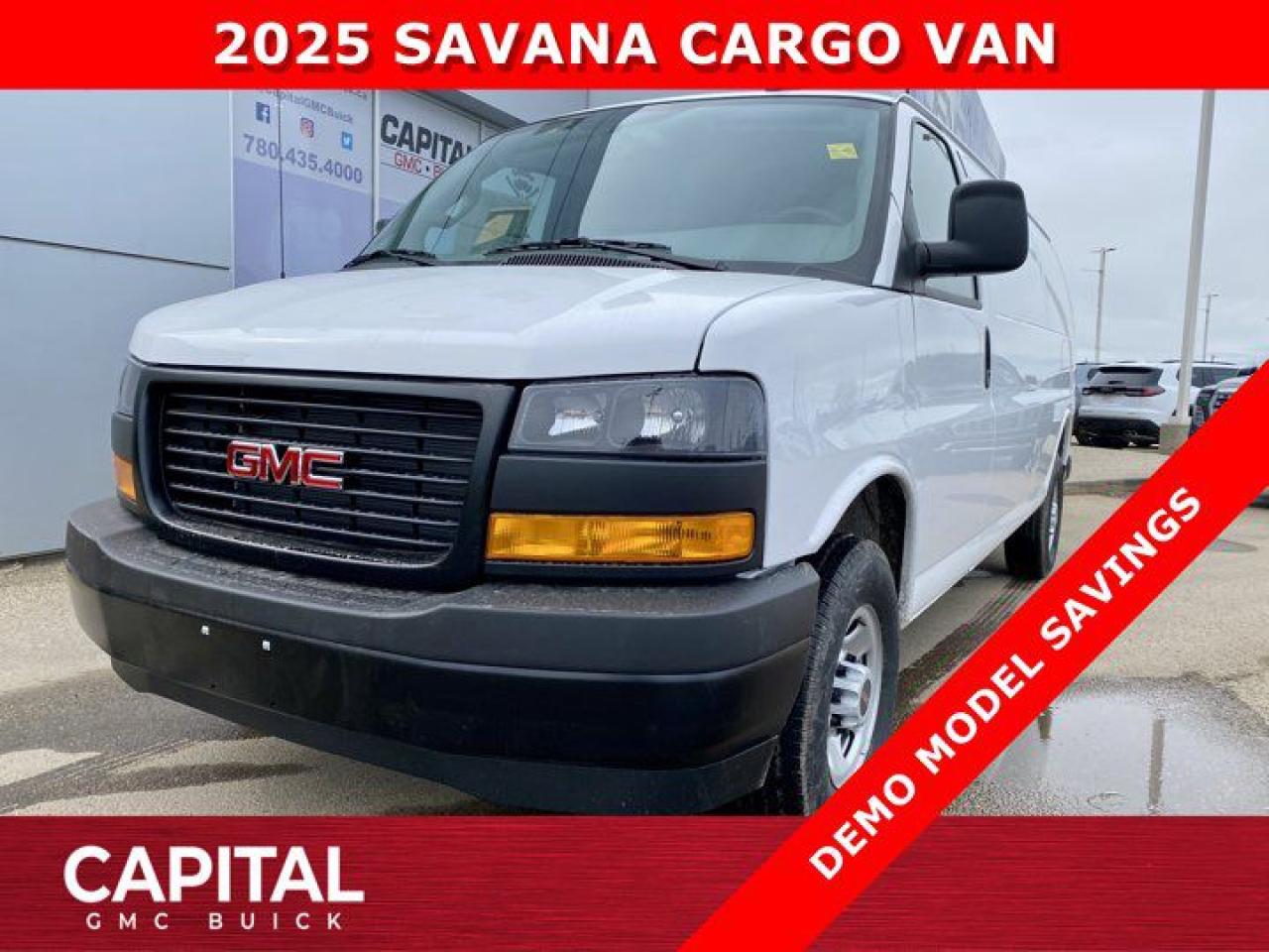 New 2025 GMC Savana Cargo Van for sale in Edmonton, AB