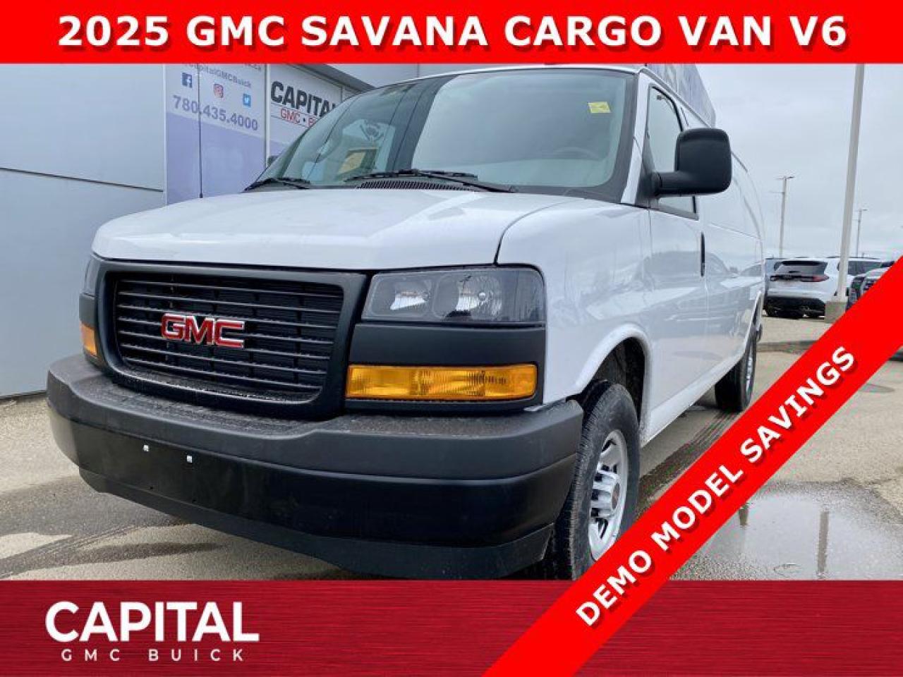New 2025 GMC Savana Cargo Van for sale in Edmonton, AB