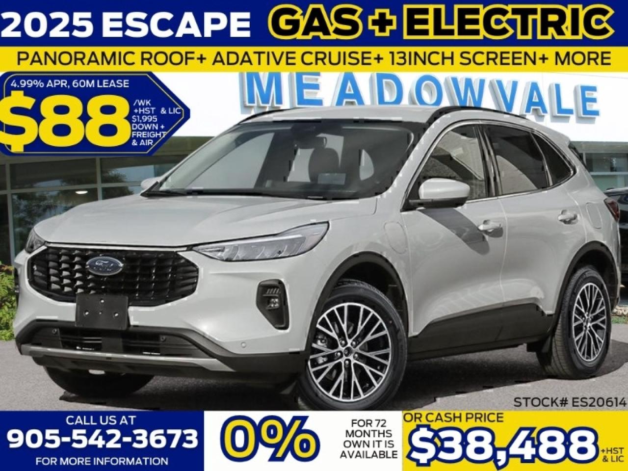 New 2025 Ford Escape Plug-in Hybrid for sale in Mississauga, ON
