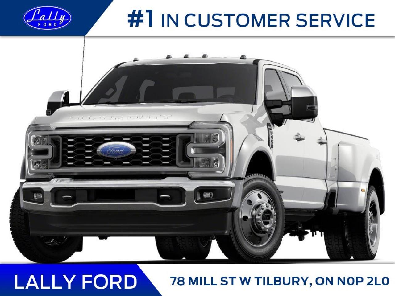 New 2025 Ford F-450 KING RANCH for sale in Tilbury, ON