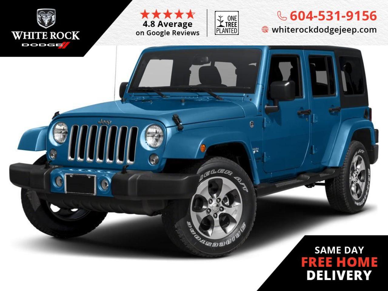 Used 2015 Jeep Wrangler Unlimited Sahara for sale in Surrey, BC