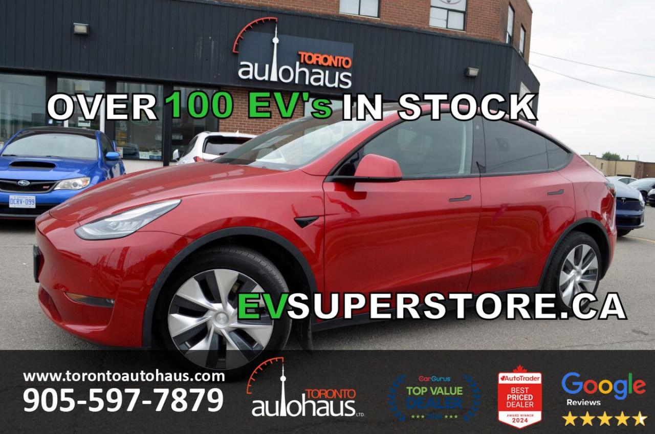Used 2021 Tesla Model Y LR AWD I OVER 100 TESLAS EVSUPERSTORE.CA for sale in Concord, ON