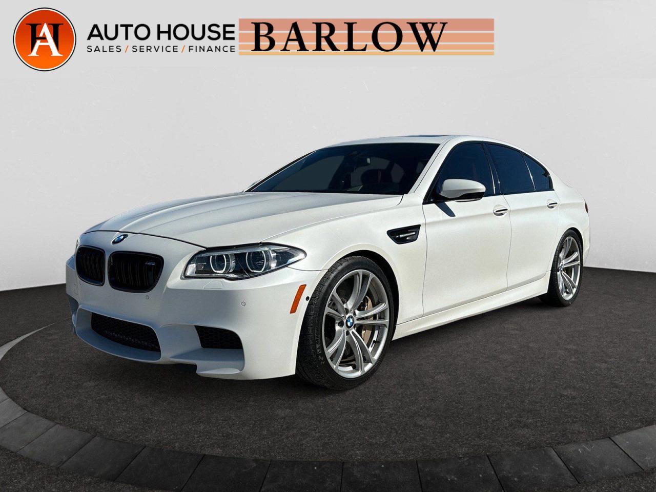 <div>2014 BMW M5 WITH 121684KMS. LUXURY, NAVIGATION, SUNROOF, HEATED STEERING WHEEL, HEATED/COOLED LEATHER SEATS, RED INTERIOR, BACK UP CAMERA, BLUETOOTH, USB/AUX, PADDLE SHIFTERS, LANE ASSIST, BLIND SPOT DETECTION, AUTO START/STOP, MEMORE SEATS, AND MUCH MORE!</div><div>.<br />ALL CREDIT ACCEPTED!<br />One month at a job? Bankruptcy? New to Canada? Collections? Student or work visas? Previous repossessions? Good or bad credit? Weve got you covered! Get pre-approved today at www.autoshouse.com!<br /><br />What We Offer:<br /><br />*Low Bi-Weekly Payments<br />*Instant Approvals<br />*Credit Consolidation<br />*Employment Insurance<br />*Negative Equity Coverage<br /><br />Operating Hours:<br />Mon-Thurs: 10 am -- 8 pm<br />Fri-Sat: 10 am -- 6 pm<br /><br />Call 403-263-4446! All vehicles come with a full mechanical fitness assessment.<br />CARFAX IS AVAILABLE TO THE CONSUMER.<br /><br />Referral Program:<br />Refer friends and family and earn $500 for each referral!<br /><br />AMVIC Licensed Dealer<br /><br />After a credit check, we can determine payments, APR, terms, and interest rates based on your credit (O.A.C). Individual credit will affect bi-weekly payments and the total cost of credit . Newer Vehicles May Come With Apple Carplay, Android Auto. Similar to Chevrolet, GMC, Honda, Toyota, Cadillac, Nissan, Ford, Volvo 2007, 2008, 2009, 2010, 2011, 2012, 2013, 2014, 2015, 2016, 2017, 2018<br /><br />Location: 2404 23rd Ave. N.E. Calgary AB, T2E 8J4<br /><br />All photos are of the vehicle featured in the advertisement.</div>