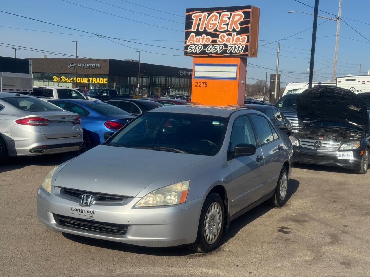 Used 2005 Honda Accord DX, AUTO, 4 CYL, ONLY 66KMS, LOW KMS, CERTIFIED for sale in London, ON