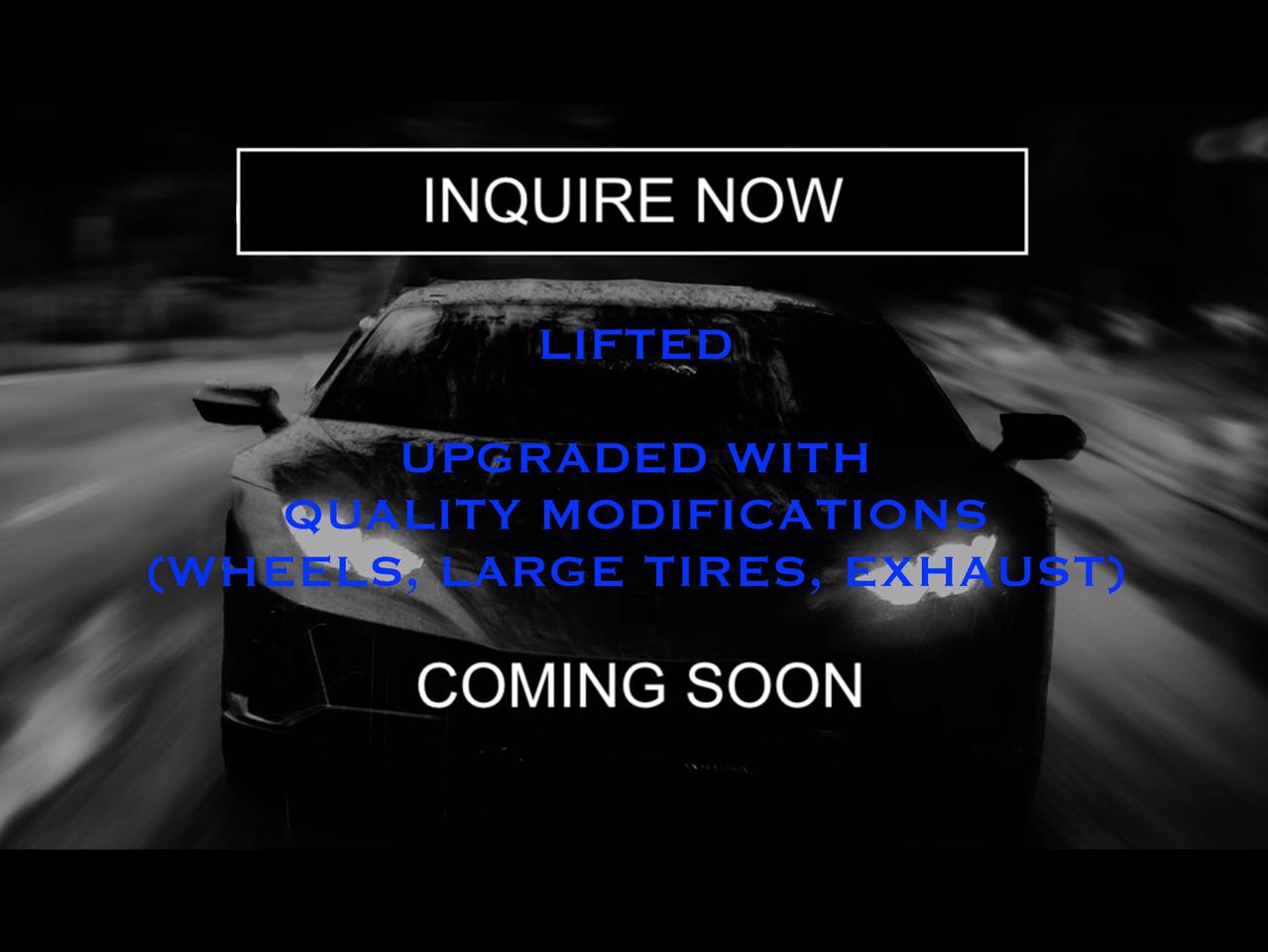 <p style=margin: 0px; font-stretch: normal; font-size: 13px; line-height: normal; font-family: Helvetica Neue;><em>TRUCK WILL COME EQUIPPED WITH QUALITY TIRES, AFTERMARKET WHEELS AND A BRAND NEW LIFT KIT</em></p><p style=margin: 0px; font-stretch: normal; font-size: 13px; line-height: normal; font-family: Helvetica Neue;>&nbsp;</p><p style=margin: 0px; font-stretch: normal; font-size: 13px; line-height: normal; font-family: Helvetica Neue;>$39,995 + tax, licensing and admin. fee*</p><p style=margin: 0px; font-stretch: normal; font-size: 13px; line-height: normal; font-family: Helvetica Neue;>&nbsp;</p><p style=margin: 0px; font-stretch: normal; font-size: 13px; line-height: normal; font-family: Helvetica Neue;>NEW!&nbsp;<strong>Contact us today</strong>,<strong>&nbsp;</strong>if youre interested in this vehicle and want to beat the rush! Or stay tuned as more photos and details may be posted soon. Act now, vehicles often sell before more photos are posted online!</p><p style=margin: 0px; font-stretch: normal; font-size: 13px; line-height: normal; font-family: Helvetica Neue;>&nbsp;</p><p style=margin: 0px; font-stretch: normal; font-size: 13px; line-height: normal; font-family: Helvetica Neue;>Financing - Submit an application on our website ruralworxautosales.com or contact us to determine eligibility</p><p style=margin: 0px; font-stretch: normal; font-size: 13px; line-height: normal; font-family: Helvetica Neue;>&nbsp;</p><p style=margin: 0px; font-stretch: normal; font-size: 13px; line-height: normal; font-family: Helvetica Neue;>Delivery - We ship coast to coast! Contact us for details</p><p style=margin: 0px; font-stretch: normal; font-size: 13px; line-height: normal; font-family: Helvetica Neue;>&nbsp;</p><p style=margin: 0px; font-stretch: normal; font-size: 13px; line-height: normal; font-family: Helvetica Neue;>Many extras, accessories and aftermarket products available for purchase and/or install through us here at RuralWorx Auto! Including Lift Kits, Levelling Kits; Aftermarket, OEM Replica or Steel Wheels; Aggressive (Truck), Performance (Car) or Winter Tires; Winter Floor Mats; Roof Racks, Back Racks, Side Steps and Side Rails, Tonneau Covers; Towing Equipment and much more! Ask us about pricing and availability for this vehicle!</p><p style=margin: 0px; font-stretch: normal; font-size: 13px; line-height: normal; font-family: Helvetica Neue; min-height: 15px;>&nbsp;</p><p style=margin: 0px; font-stretch: normal; font-size: 13px; line-height: normal; font-family: Helvetica Neue; min-height: 15px;>Contact us today by:</p><p style=margin: 0px; font-stretch: normal; font-size: 13px; line-height: normal; font-family: Helvetica Neue;><strong>PHONE/TEXT:</strong>&nbsp;(902) 956-0179&nbsp;<strong>|</strong></p><p style=margin: 0px; font-stretch: normal; font-size: 13px; line-height: normal; font-family: Helvetica Neue;><strong>EMAIL:</strong>&nbsp;ruralworxautosales@gmail.com&nbsp;<strong>|</strong></p><p style=margin: 0px; font-stretch: normal; font-size: 13px; line-height: normal; font-family: Helvetica Neue;><strong>MESSAGE US ON OUR WEBSITE:</strong>&nbsp;ruralworxautosales.com&nbsp;<strong>|</strong></p><p style=margin: 0px; font-stretch: normal; font-size: 13px; line-height: normal; font-family: Helvetica Neue;><strong>MESSAGE US ON FACEBOOK/INSTAGRAM:</strong>&nbsp;RuralWorx AutoSales&nbsp;<strong>|</strong></p><p style=margin: 0px; font-stretch: normal; font-size: 13px; line-height: normal; font-family: Helvetica Neue;><strong>MESSAGE US ON ANY LISTING ON AUTOTRADER, CARGURUS, CARPAGES OR KIJIJI:&nbsp;</strong>RuralWorx Auto Sales&nbsp;<strong>|</strong></p><p style=margin: 0px; font-stretch: normal; font-size: 13px; line-height: normal; font-family: Helvetica Neue;><strong>VISIT US:</strong>&nbsp;Drop by our Hilden car dealership, conveniently located between Truro and Halifax!&nbsp;<strong>|</strong></p><p style=margin: 0px; font-stretch: normal; font-size: 13px; line-height: normal; font-family: Helvetica Neue;>&nbsp;</p><p style=margin: 0px; font-stretch: normal; font-size: 13px; line-height: normal; font-family: Helvetica Neue;>Disclaimer: Prices are not guaranteed and may be changed without notice</p><p style=margin: 0px; font-stretch: normal; font-size: 13px; line-height: normal; font-family: Helvetica Neue;>&nbsp;</p><p style=margin: 0px; font-stretch: normal; font-size: 13px; line-height: normal; font-family: Helvetica Neue;>*$499 administration fee, taxes and licensing to be determined</p><p style=margin: 0px; font-stretch: normal; font-size: 13px; line-height: normal; font-family: Helvetica Neue;>&nbsp;</p><p style=margin: 0px; font-stretch: normal; font-size: 13px; line-height: normal; font-family: Helvetica Neue;>custom</p>