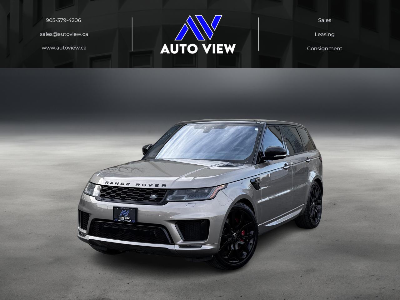 <p style=line-height: 1;>JUST LANDED!!</p><p style=line-height: 1;>2021 Range Rover Sport Autobiography Dynamic P525!!</p><p style=line-height: 1;>**CLEAN CARFAX**</p><p style=line-height: 1;>**PAINT CODE: 1DP - LANTAU BRONZE METALLIC**</p><p style=line-height: 1;>5.0L V8 SUPERCHARGED, 518 HP / 461 LB-FT, 8 SPEED AUTOMATIC TRANSMISSION, SOFT CLOSE DOORS, FOUR WHEEL DRIVE, 21 SPORT RIMS W/ PIRELLI TIRES, AMBIENT INTERIOR LIGHTING, 360 / BACKUP CAMERA, MERIDIAN SPEAKERS, HEATED AND COOLED FRONT SEATS, HEATED REAR SEATS, APPLE CARPLAY AND MUCH MORE!!</p><p style=line-height: 1;>**VEHICLE BEING SOLD CERTIFIED**</p><p style=line-height: 1;> </p><p style=line-height: 1;><em>FINANCING AND LEASING AVAILABLE ON ALL VEHICLES. </em></p><p style=line-height: 1;><em>ALL CERTIFIED VEHICLES COME WITH A 3 MONTH WARRANTY.</em></p><p style=line-height: 1;><em>EXTENDED WARRANTY OPTIONS AVAILABLE.</em></p><p style=line-height: 1;><em>All vehicles come with a required $10 OMVIC FEE- as well as a $499 Administration fee.</em></p><p style=line-height: 1;><em>All certified vehicles come with a 36 day safety warranty. </em></p><p style=line-height: 1;><em>*All prices are plus HST & Licensing*</em></p><p style=line-height: 1;><em>Auto View is located at 590 South Service Road Stoney Creek, only minutes off the QEW Exit 83 Fruitland Road!</em></p><p style=line-height: 1;><em>Contact us VIA email, call, or text!</em></p><p style=line-height: 1;><em>sales@autoview.ca</em></p><p style=line-height: 1;><em>905-379-4206</em></p>