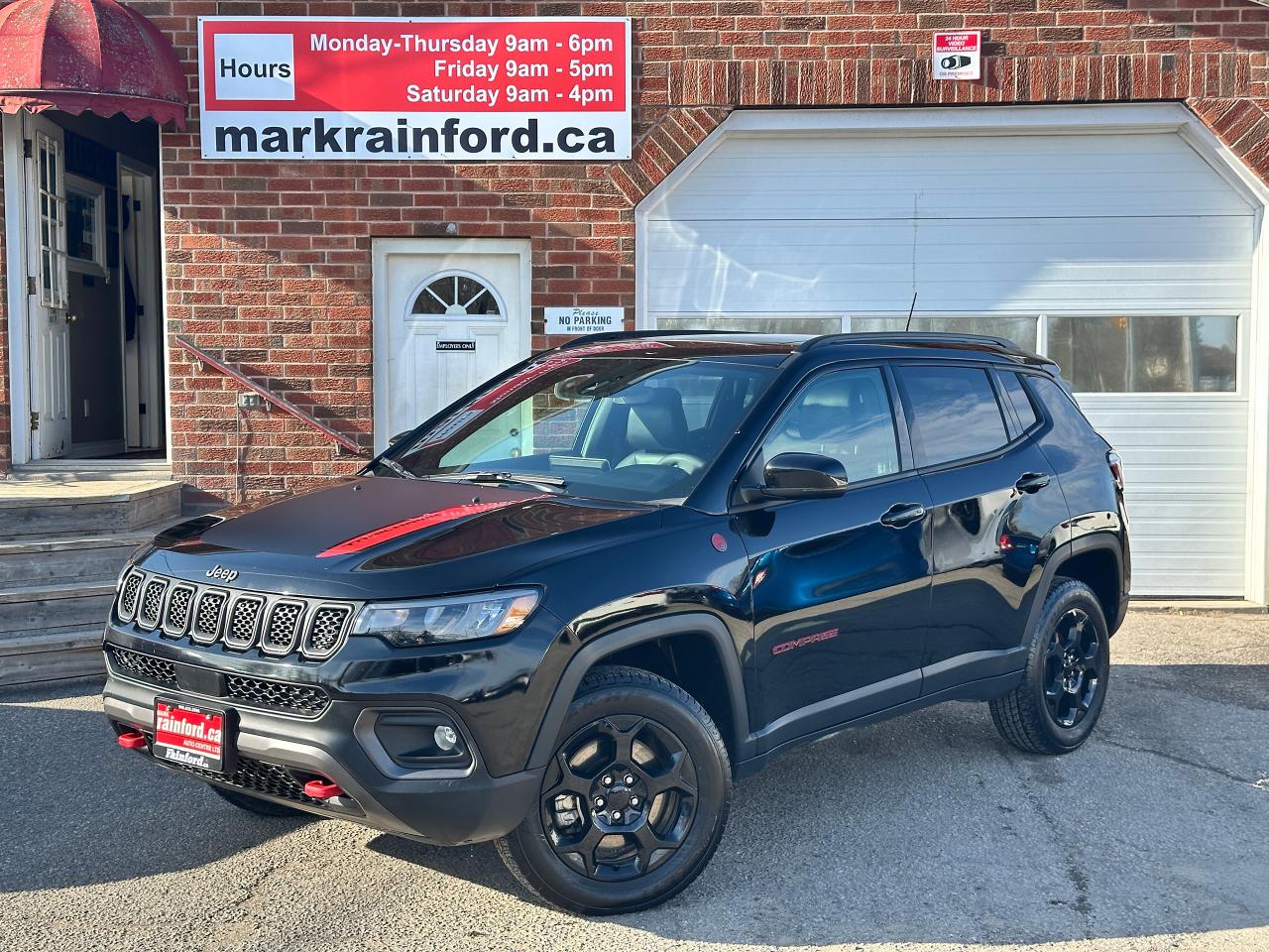 Used 2023 Jeep Compass Trailhawk4x4 HTD LTHR Sunroof Android NAV RvCam XM for sale in Bowmanville, ON