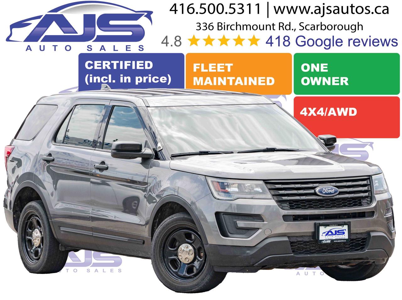 2019 Ford Explorer AWD POLICE INTERCEPTOR UTILITY